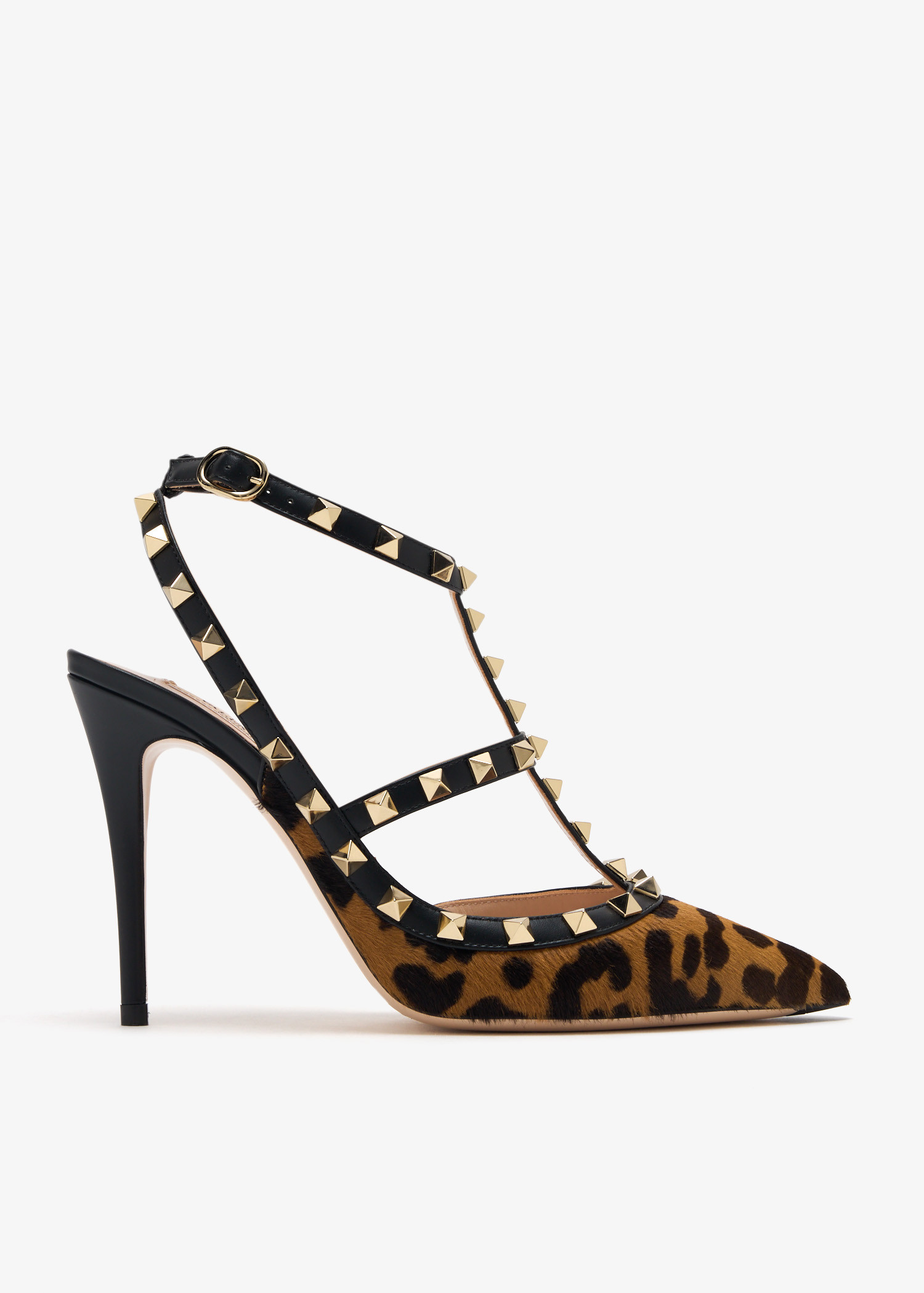 

Rockstud pumps, Animal printed