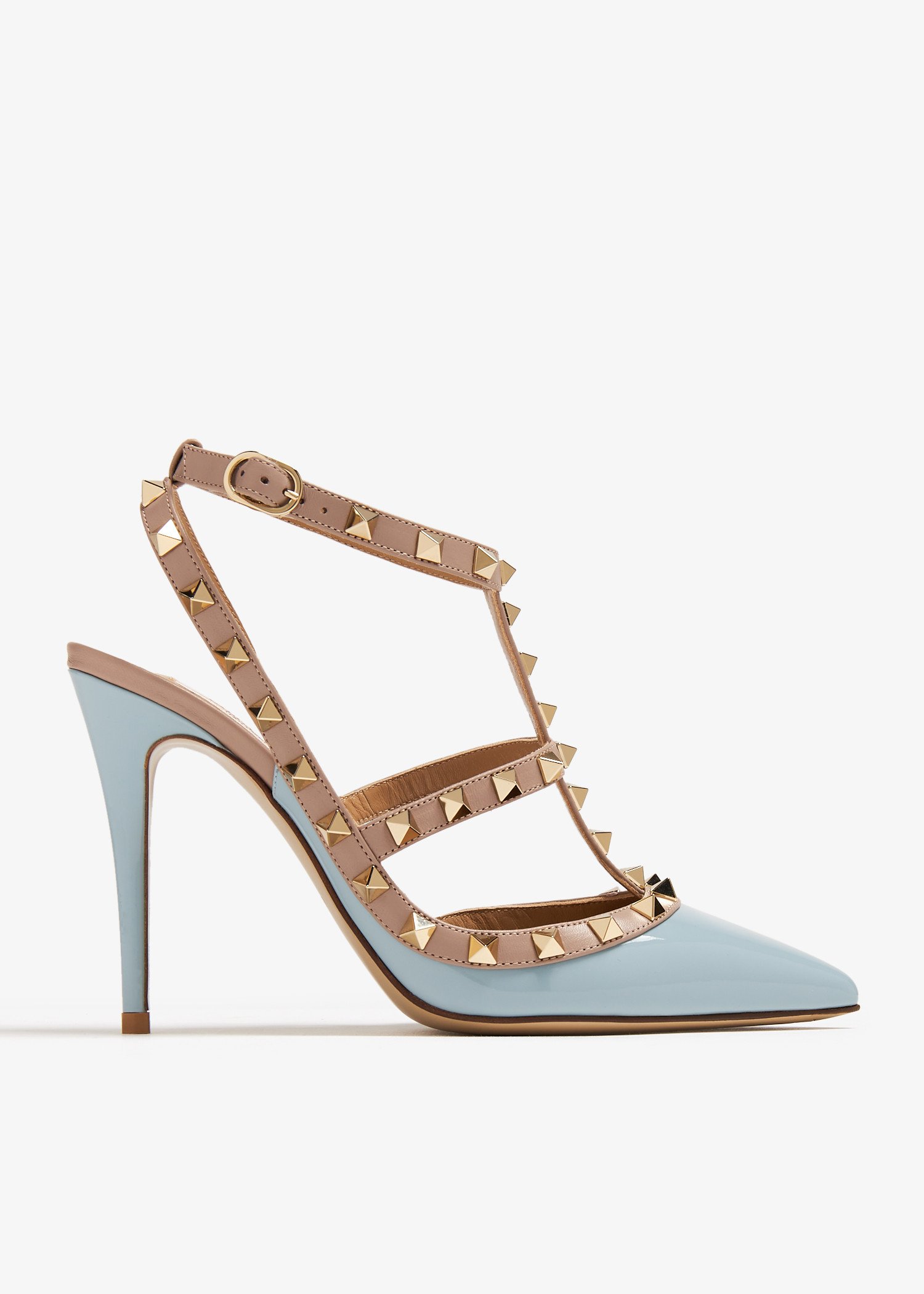 Valentino Garavani Rockstud pumps for Women Blue in UAE Level Shoes