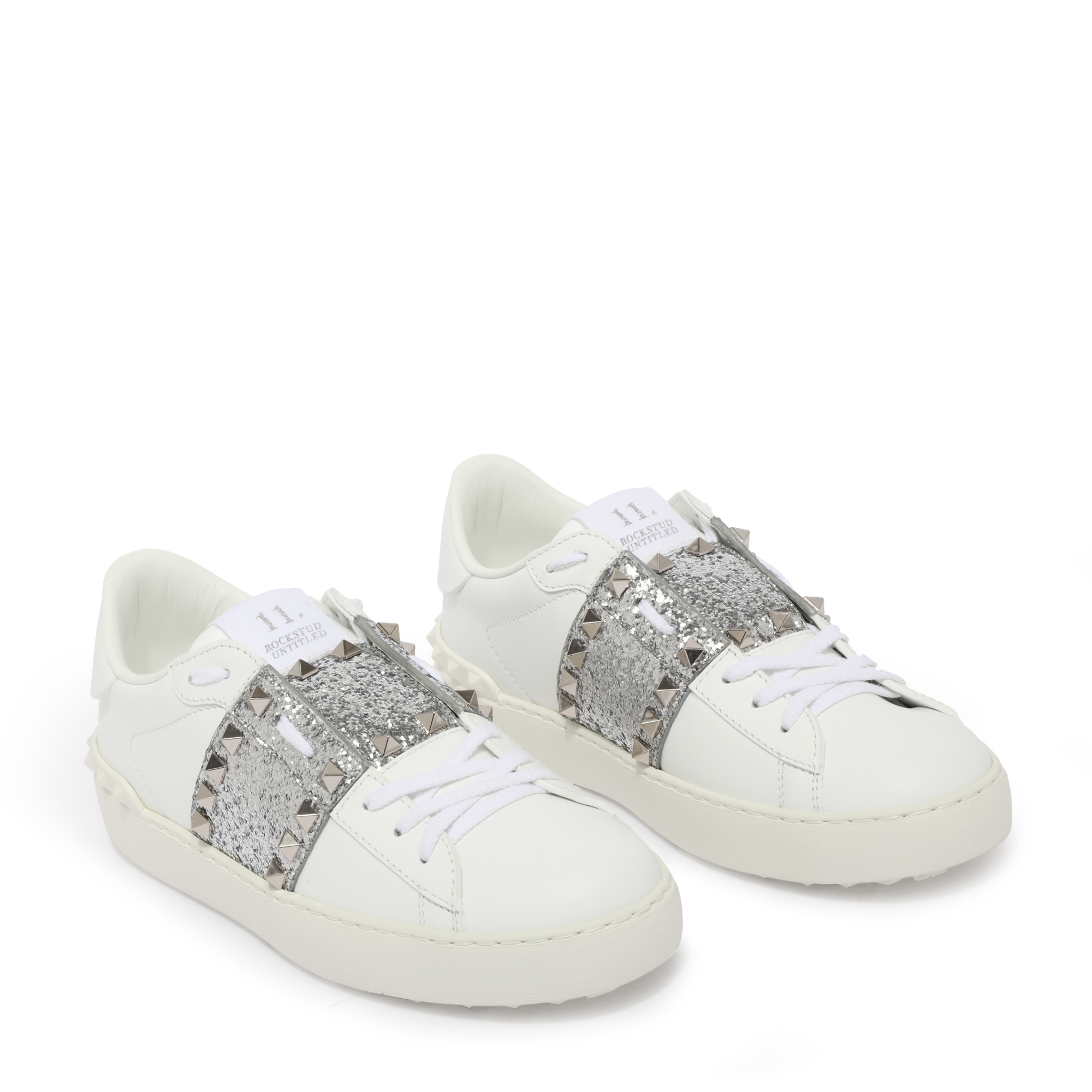 

Rockstud Untitled sneakers, White