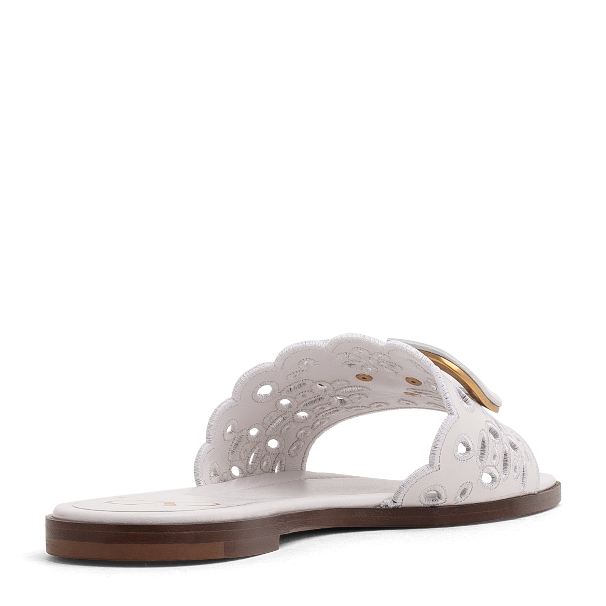 

VLogo Signature sandals, White