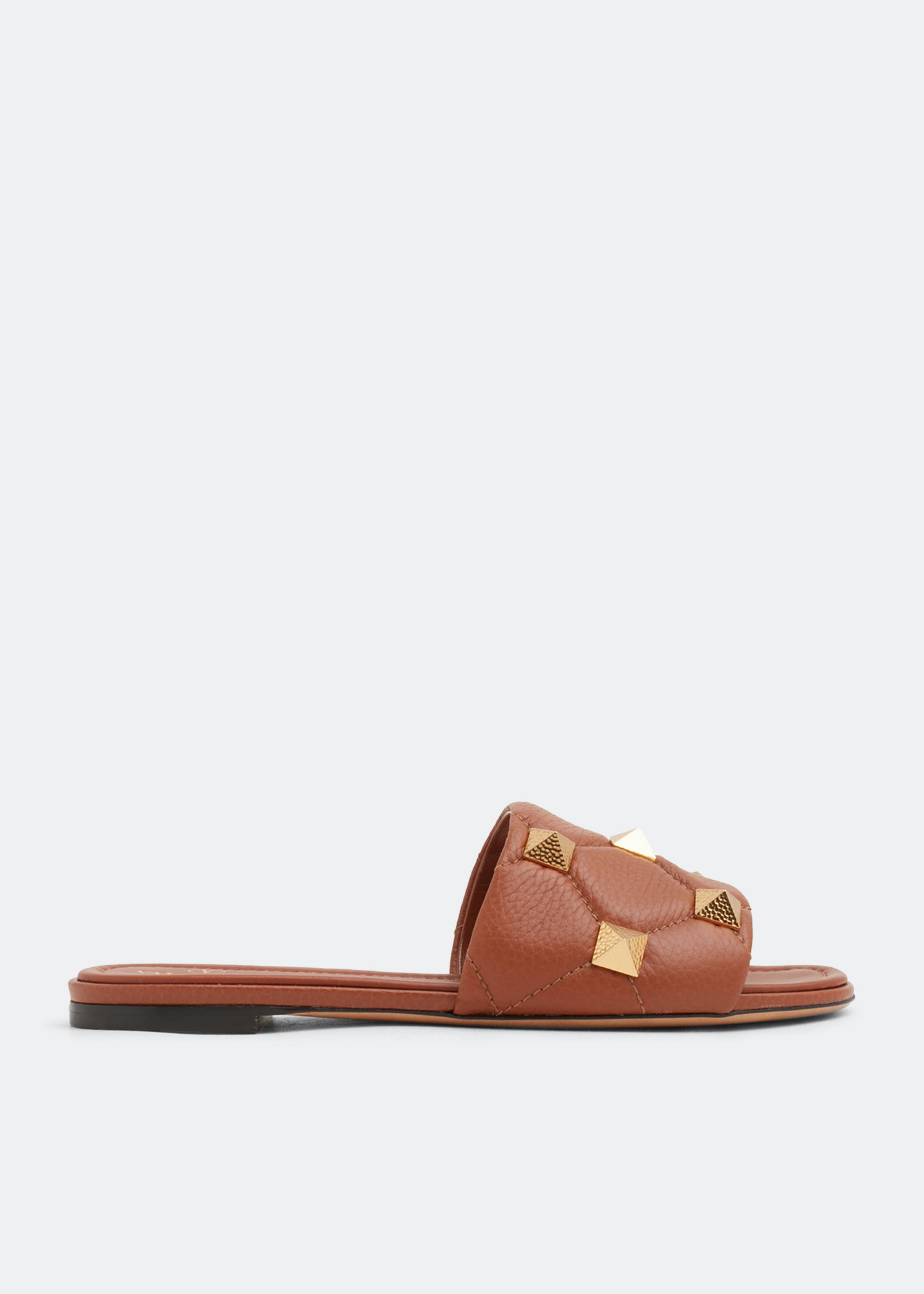 

Roman Stud slide sandals, Brown
