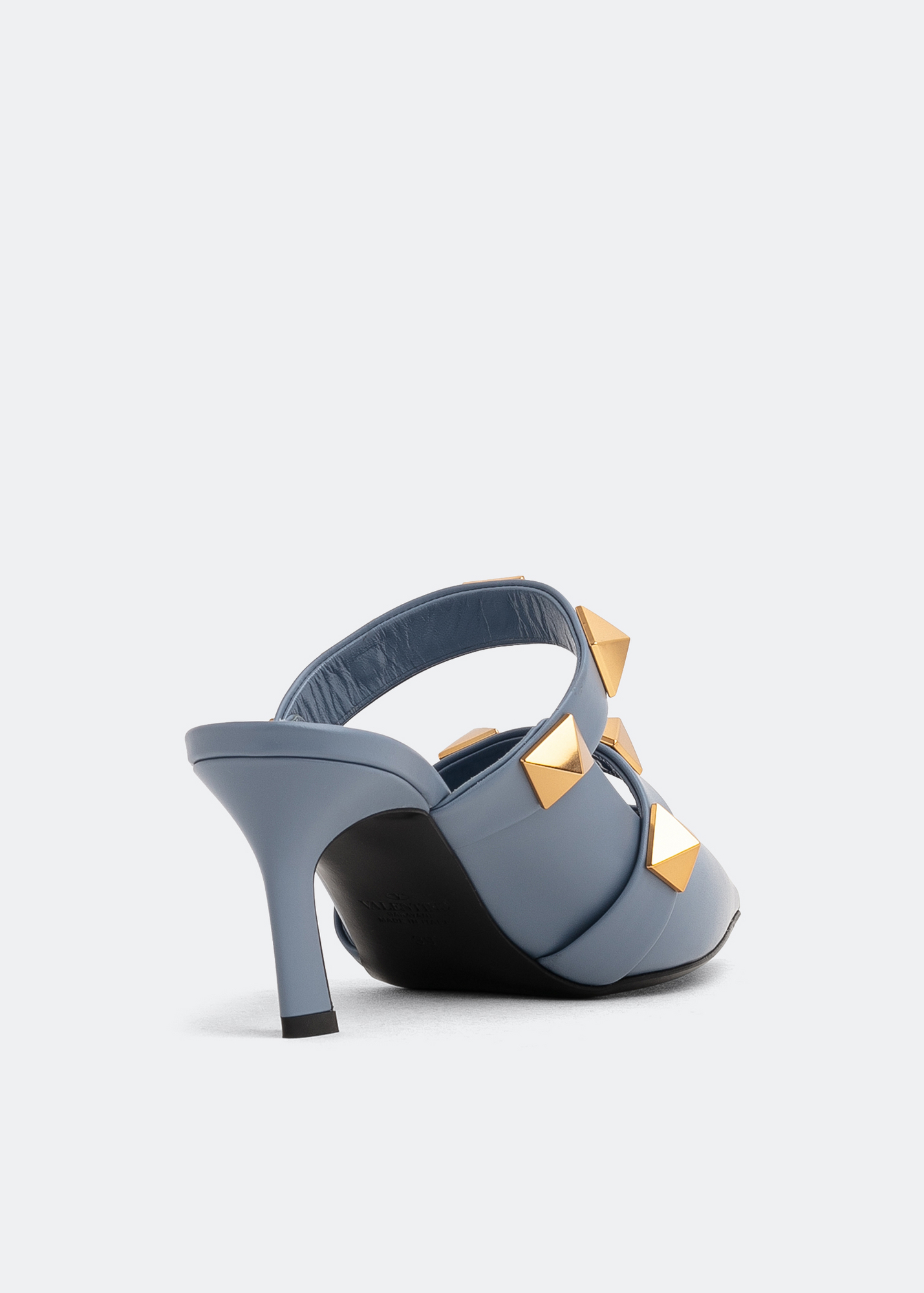 

Roman Stud mules, Blue