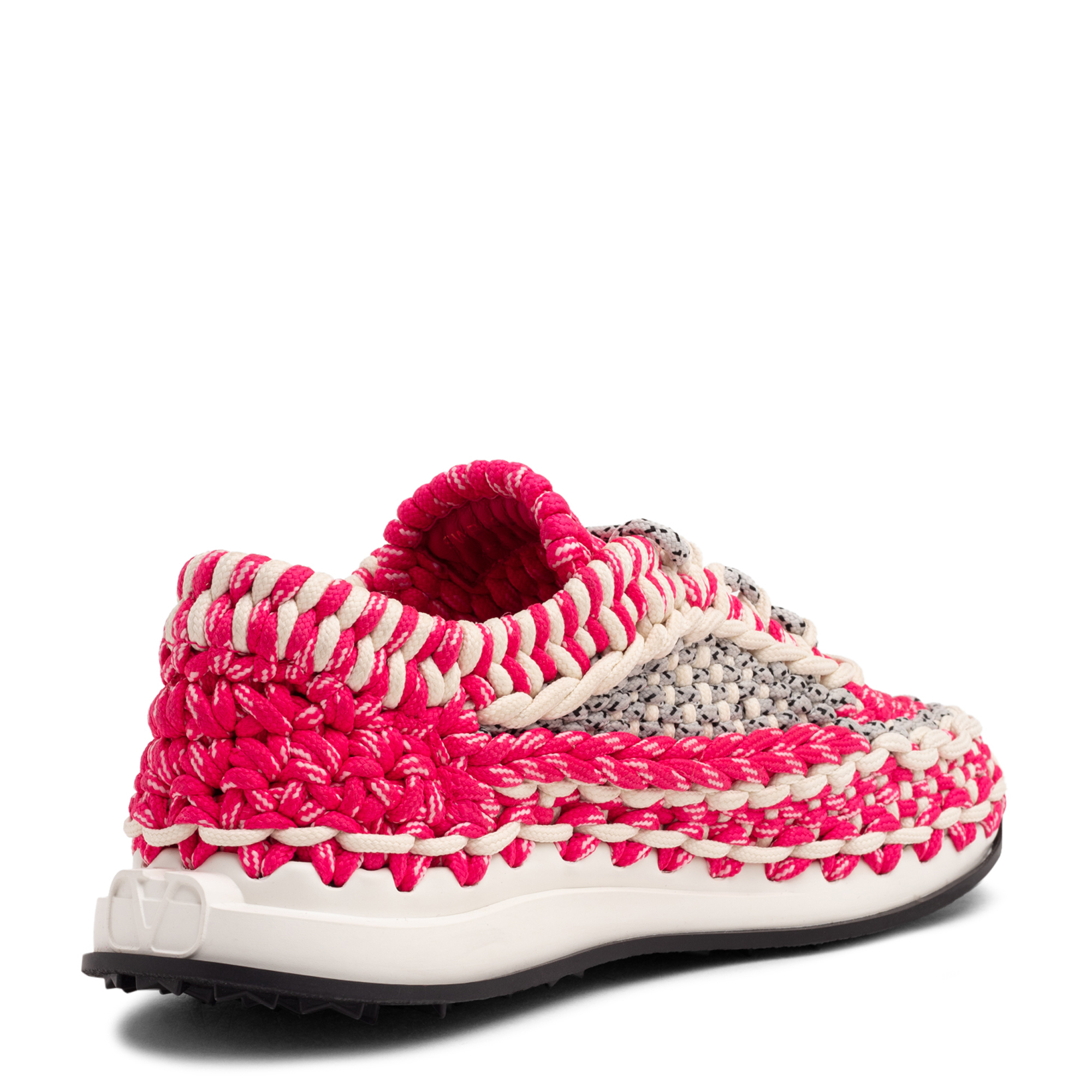 

Crochet sneakers, Pink