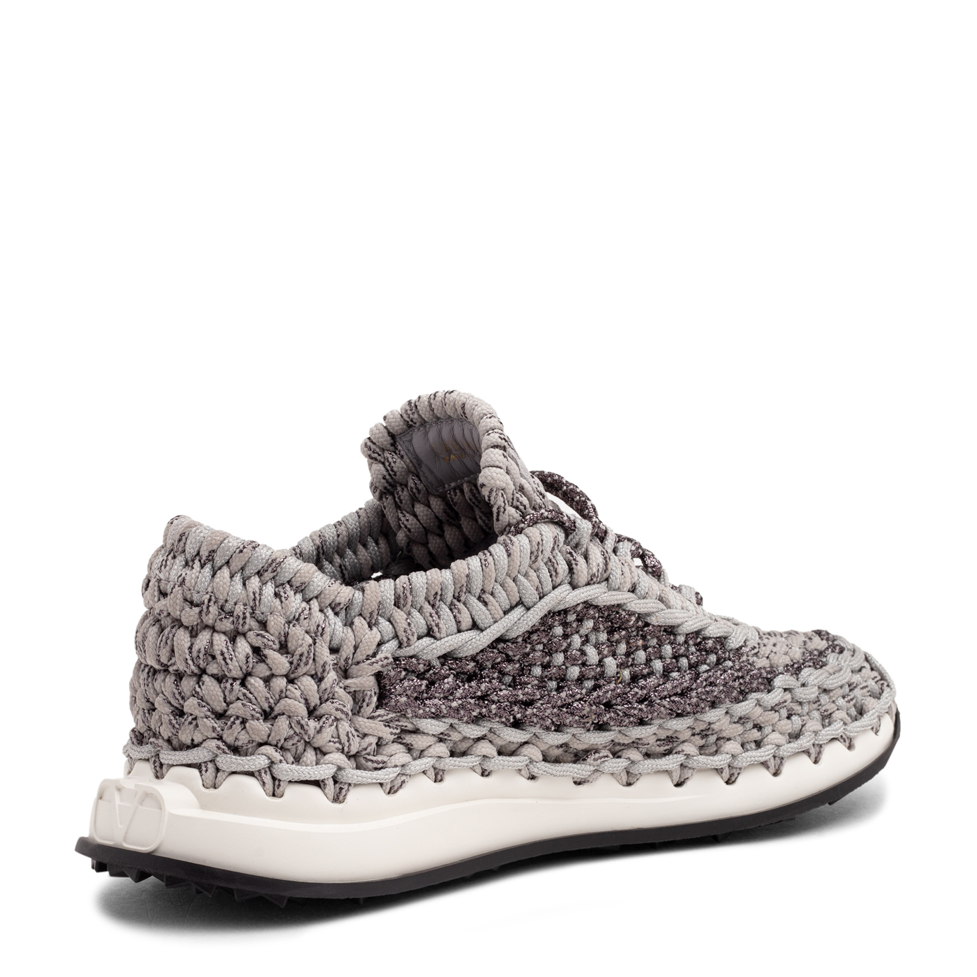 

Crochet sneakers, Grey