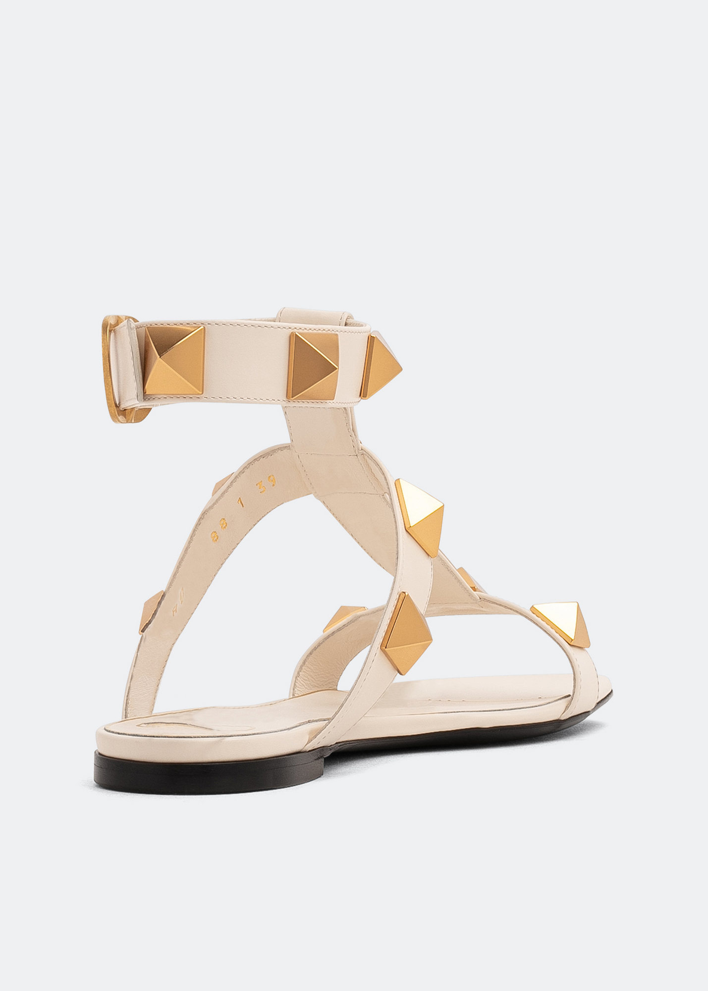 

ROMAN STUD SANDAL, White