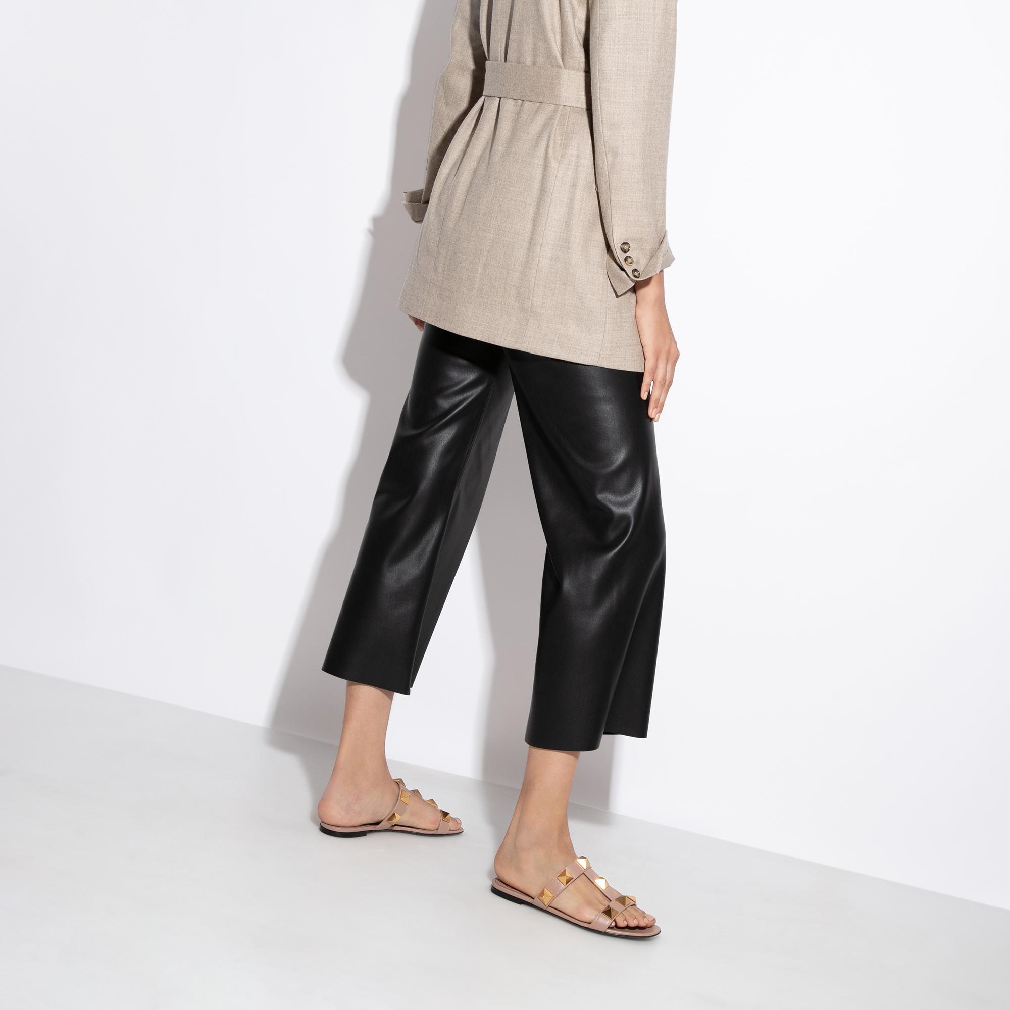 Valentino Garavani Roman Stud mules for Women - Beige in UAE