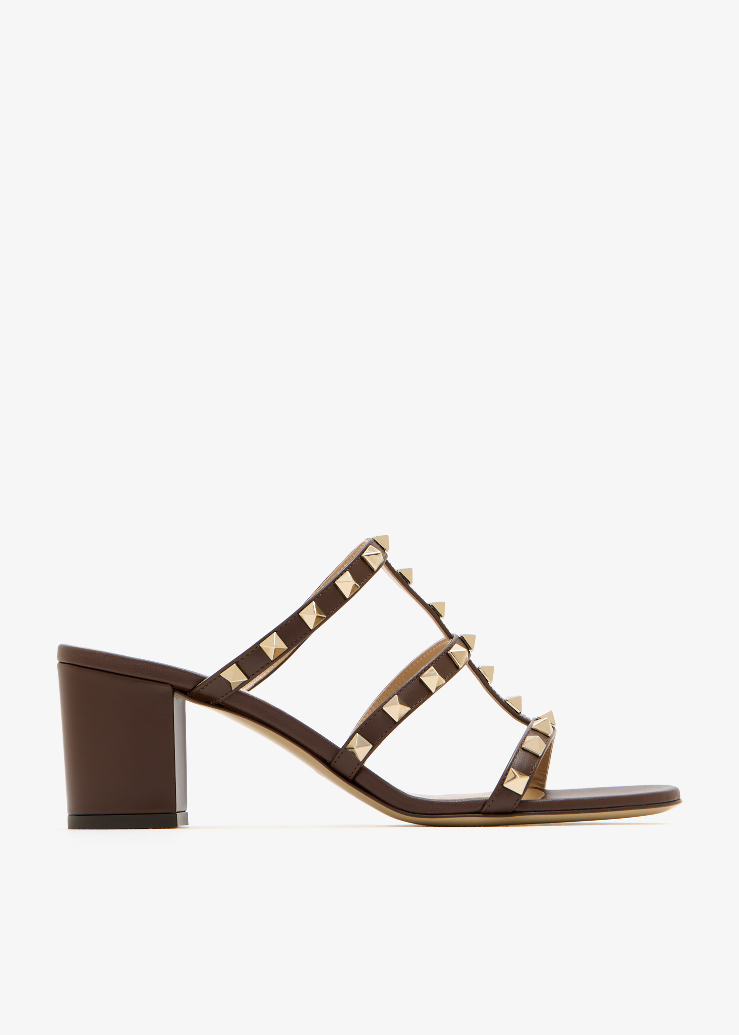 

Rockstud sandals, Brown