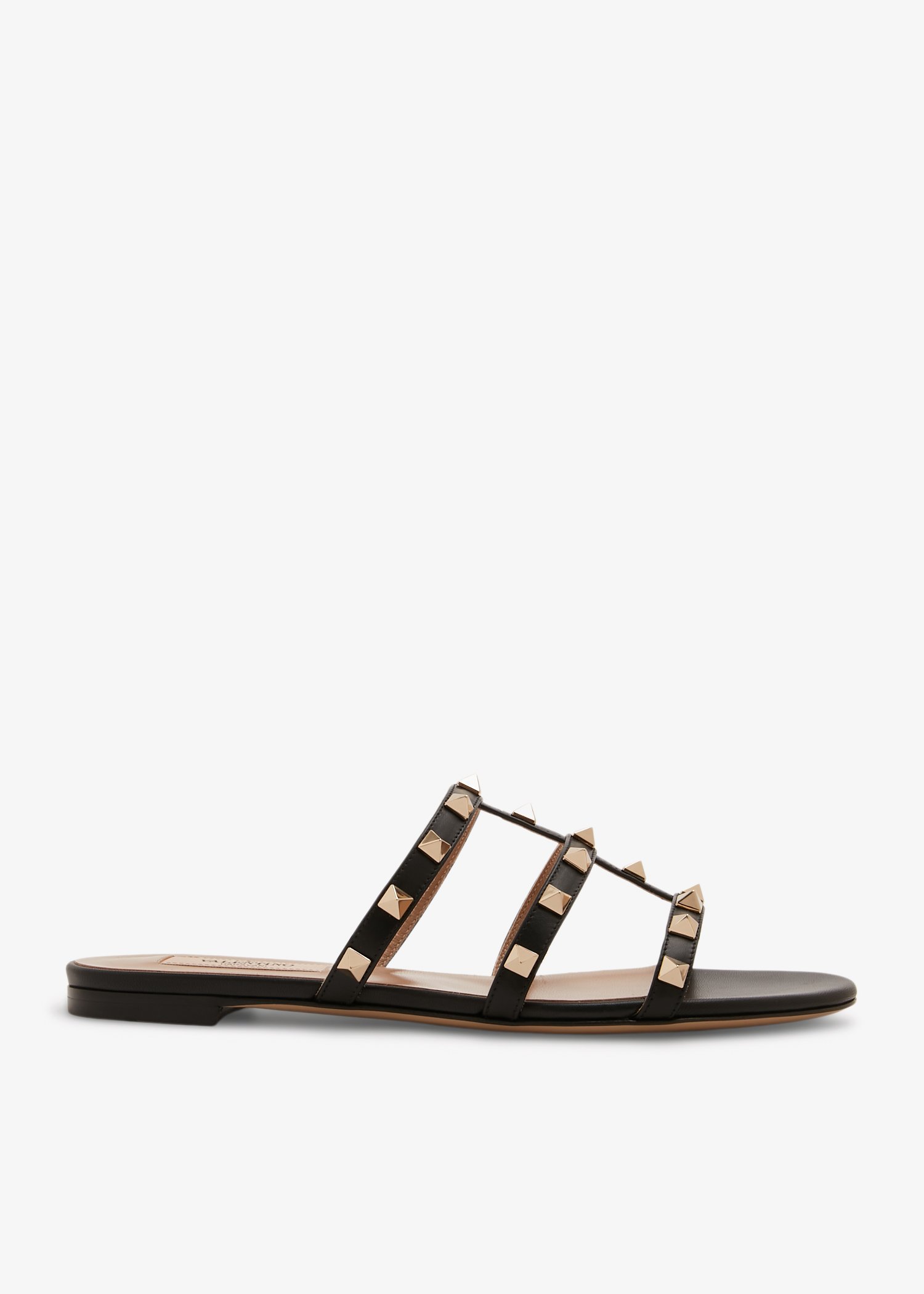 Rockstud deals leather sandals