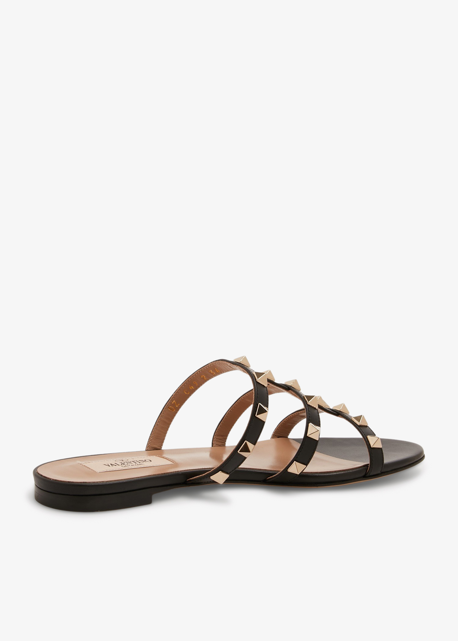 Valentino Garavani ROCKSTUD SANDAL for Women Black in UAE