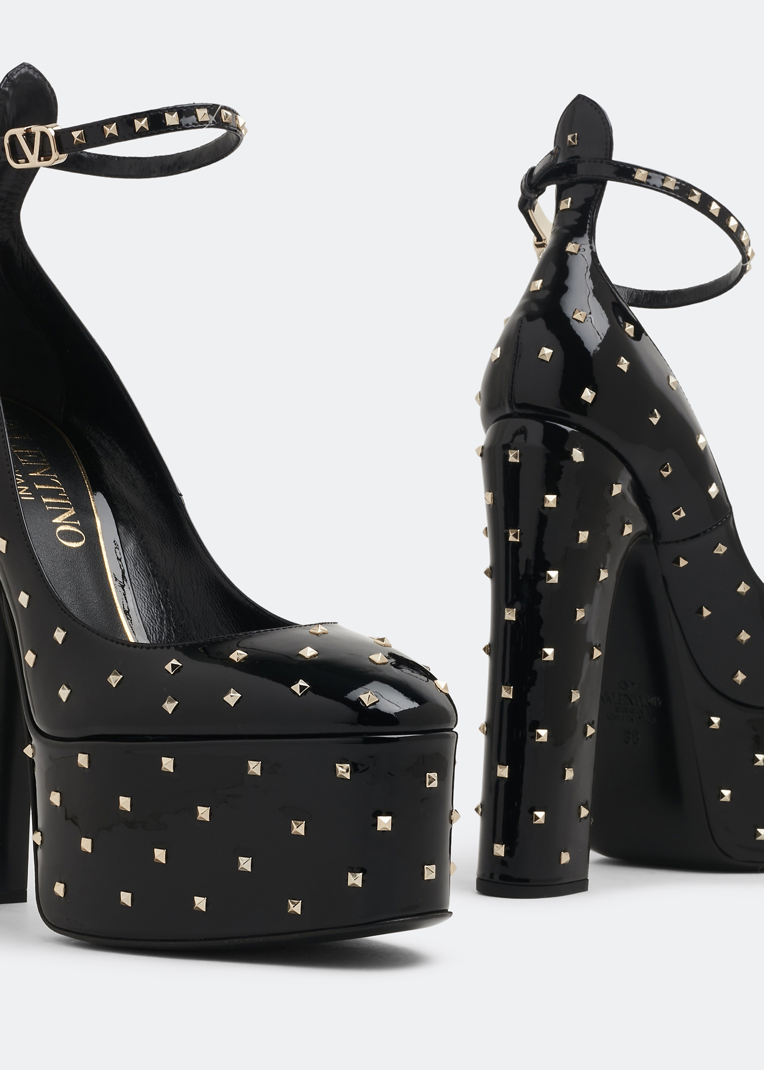 

Tan-Go platform pumps, Black