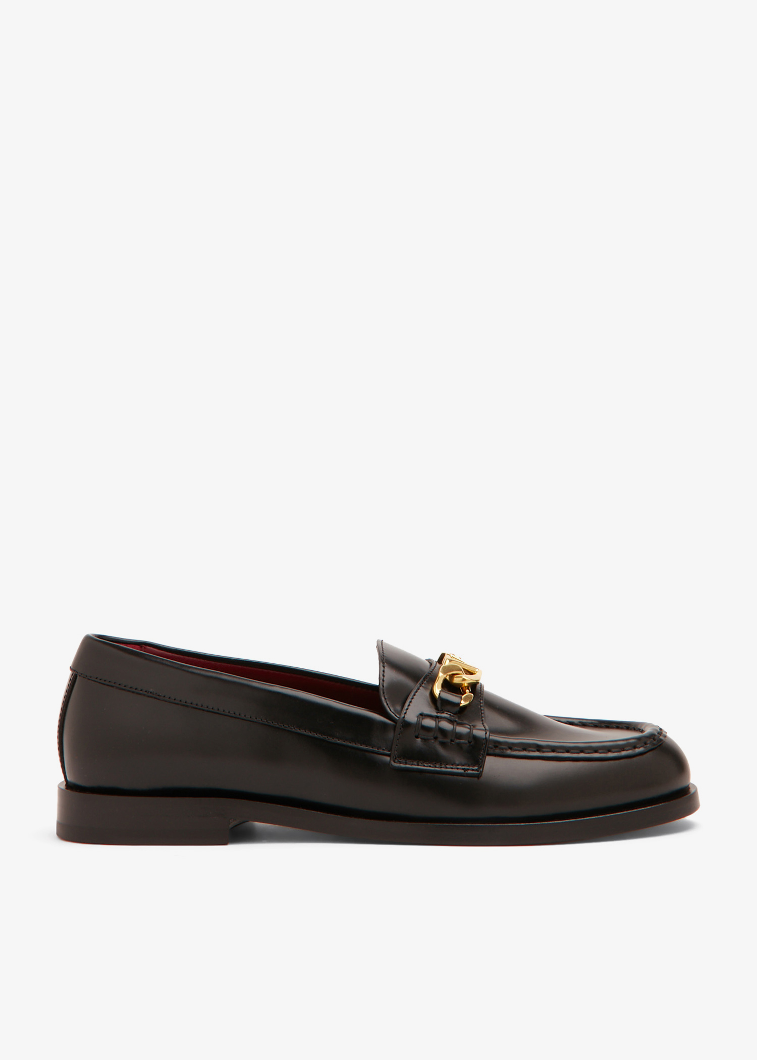 

VLogo Chain loafers, Black