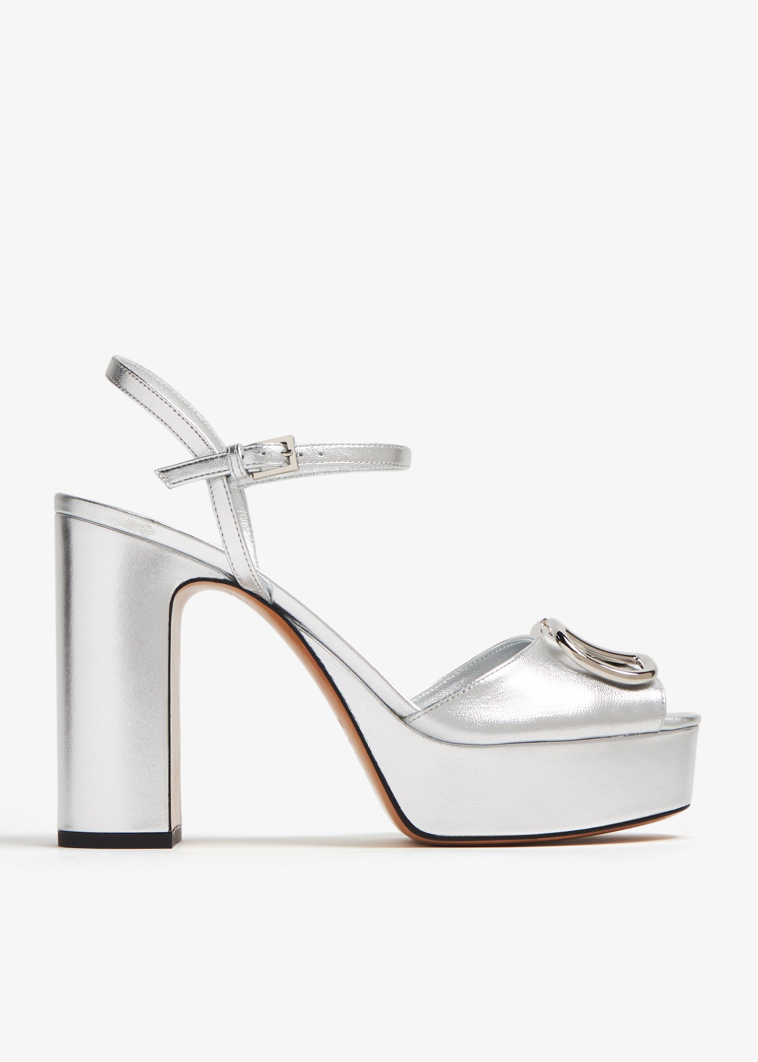 

VLogo Signature sandals, Silver