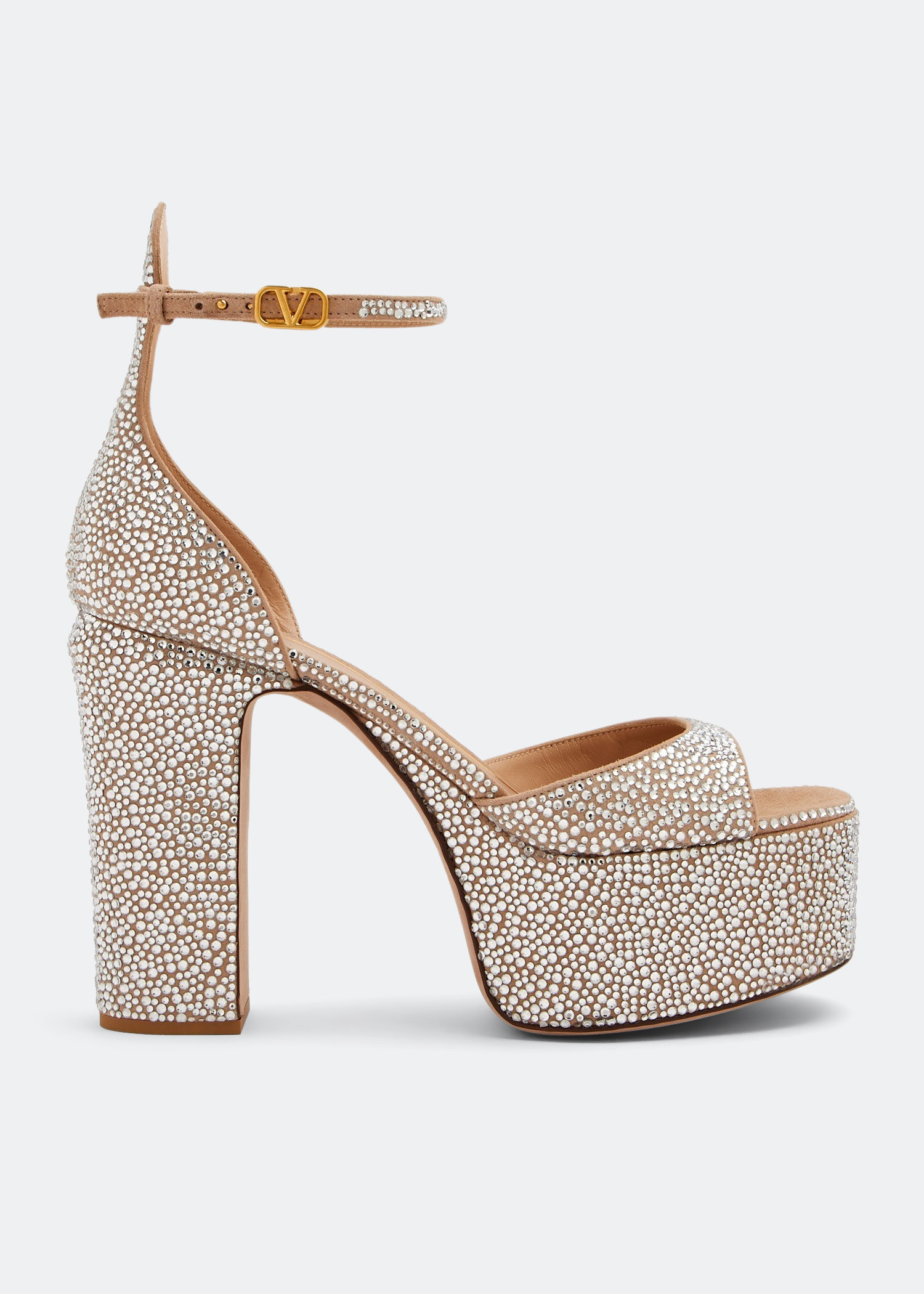 

Tan-Go platform sandals, Silver