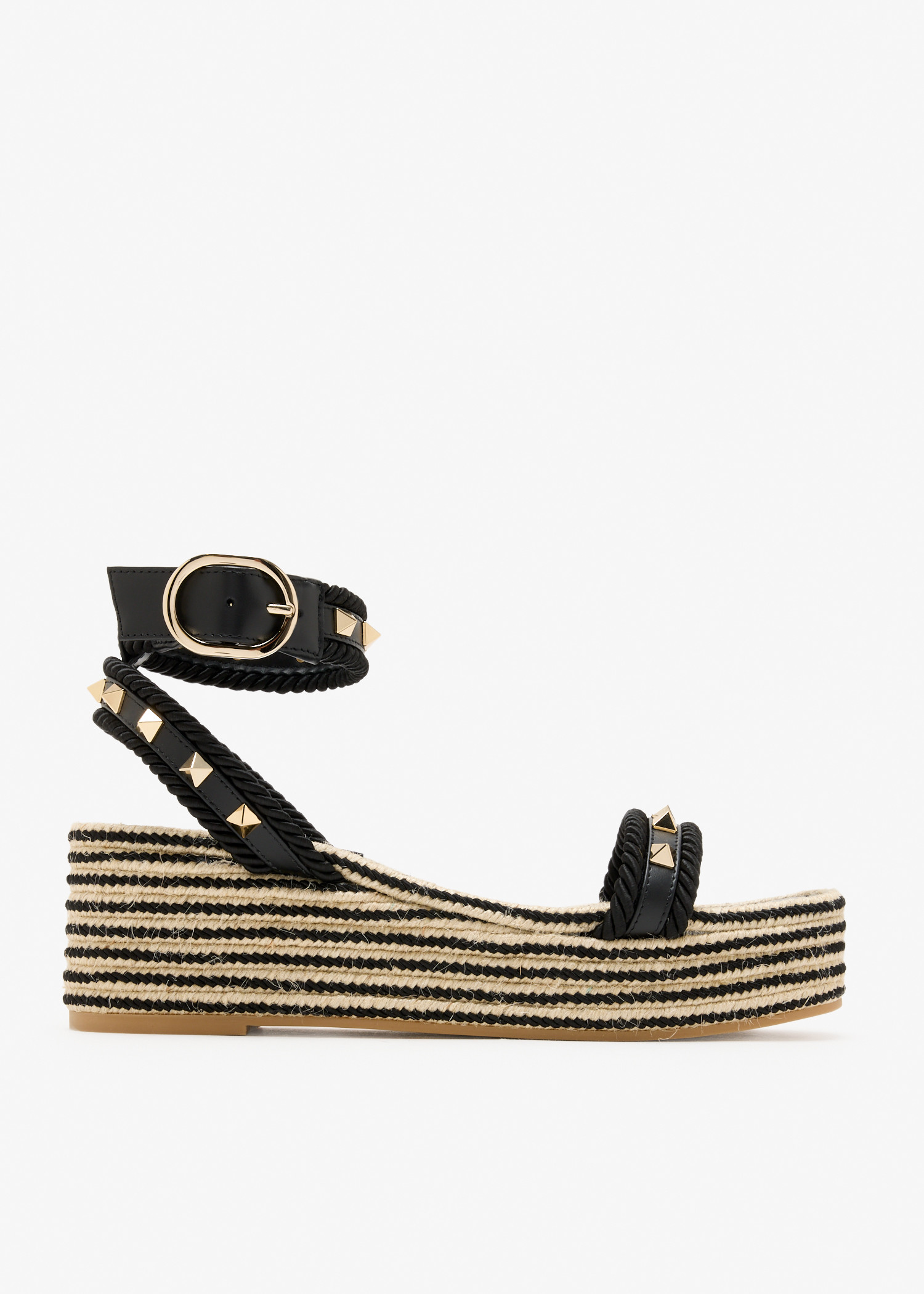 

Rockstud Torchon sandals, Black