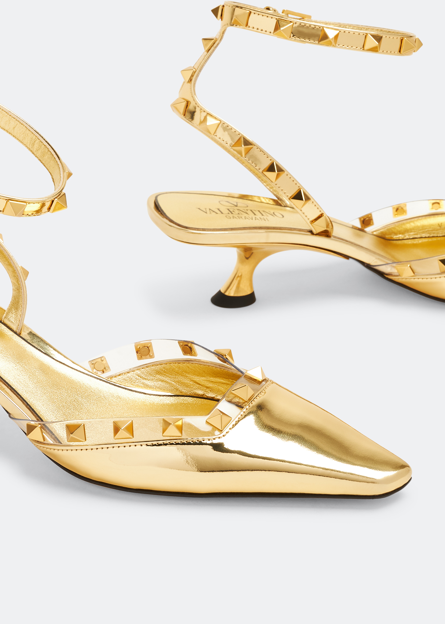 

Rockstud Couture pumps, Gold