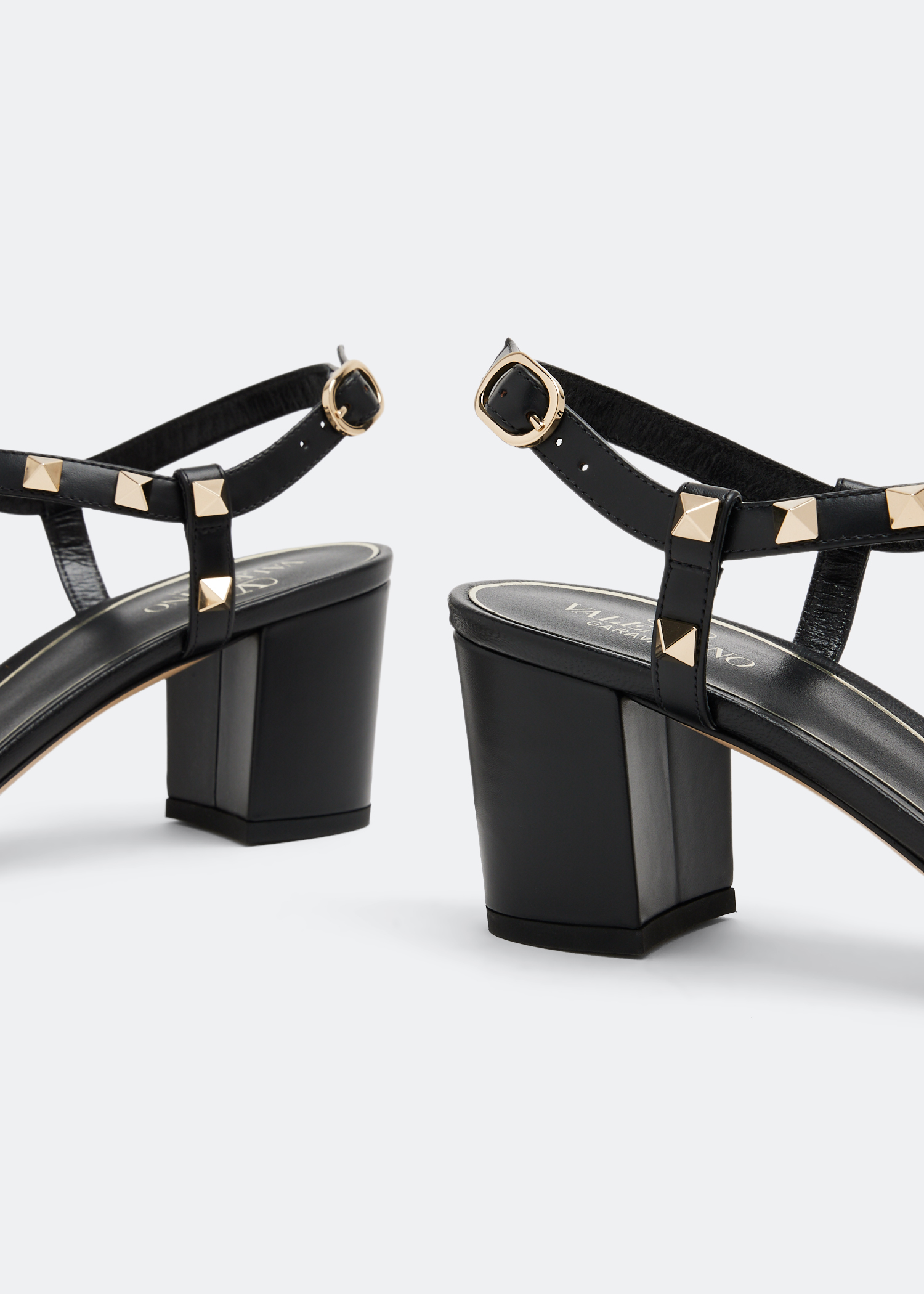 VALENTINO GARAVANI 黒 スエード ヒール 38 靴