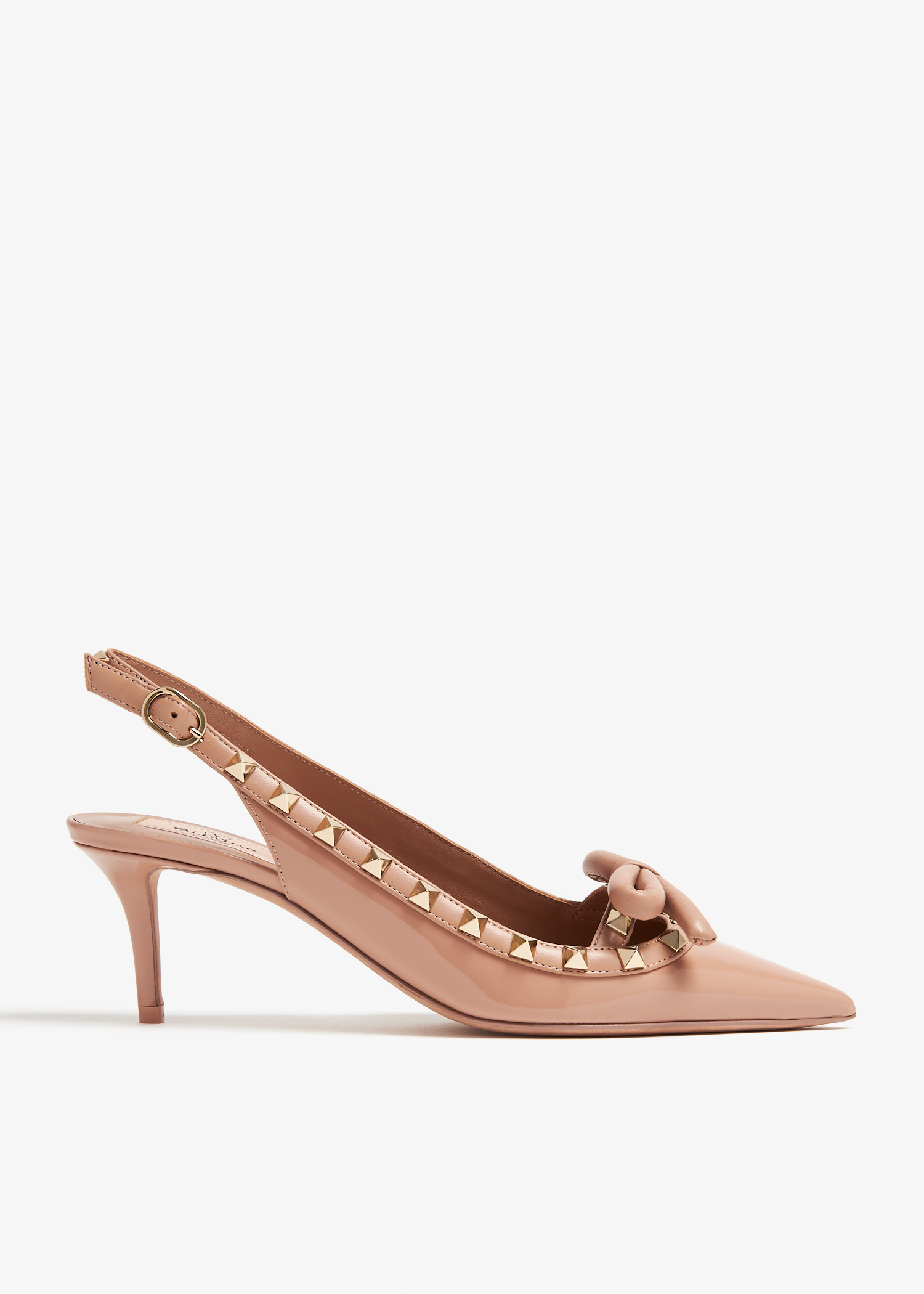 

Rockstud Bow pumps, Pink