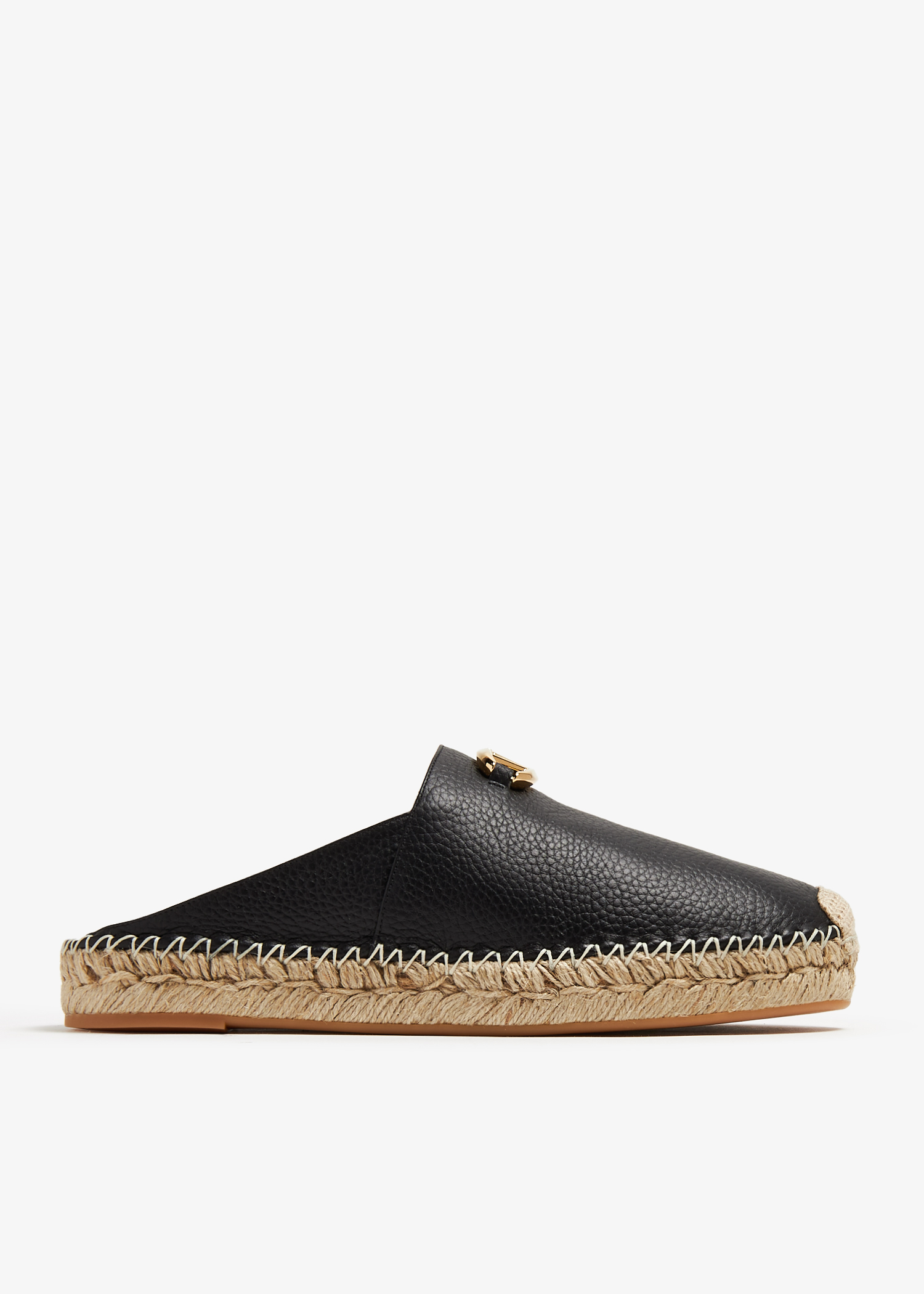 

The Bold Edition VLogo mules, Black