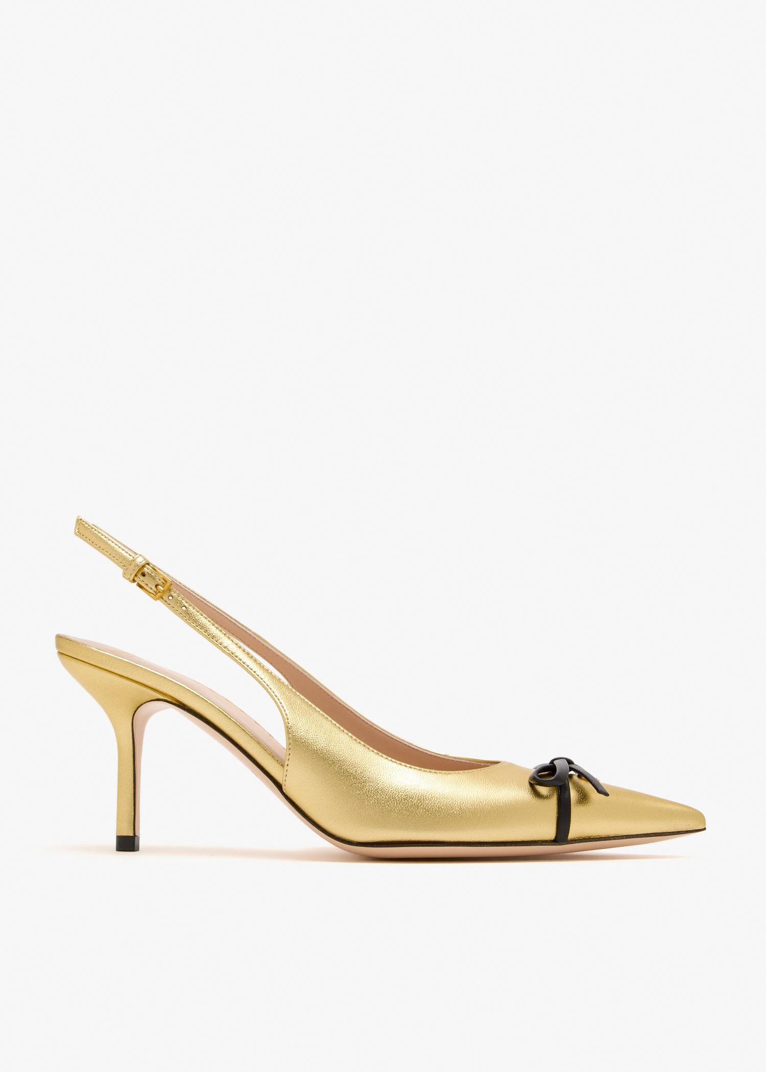 

Bepointy slingback pumps, Gold