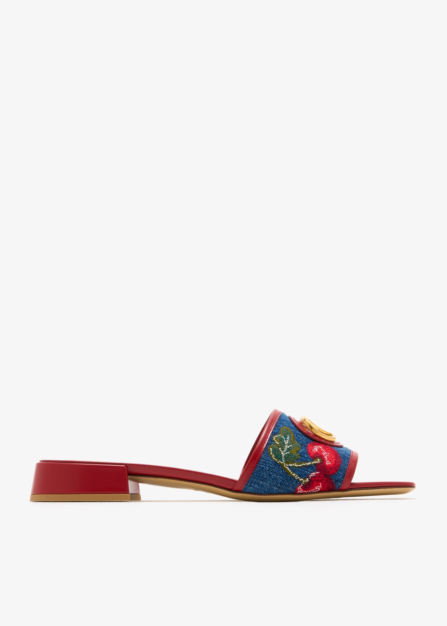 

VLogo Signature slide sandals, Blue