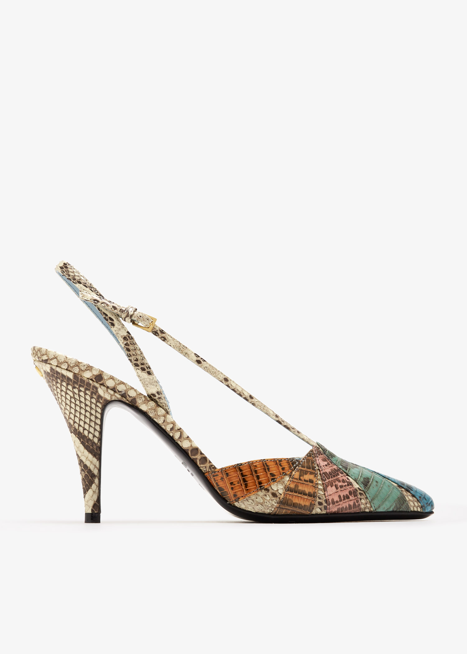 

Foliefoliage slingback pumps, Animal printed