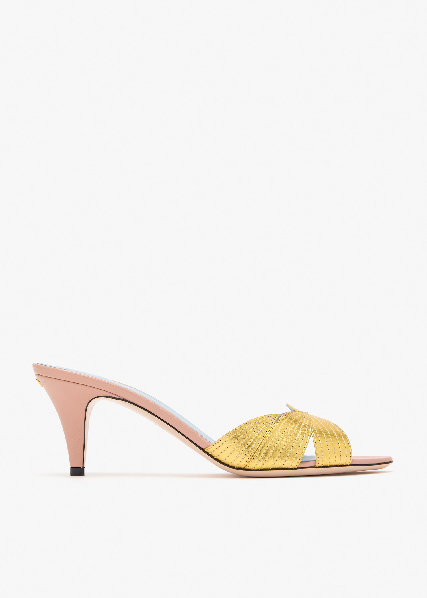 

Foliefoliage sandals, Metallic