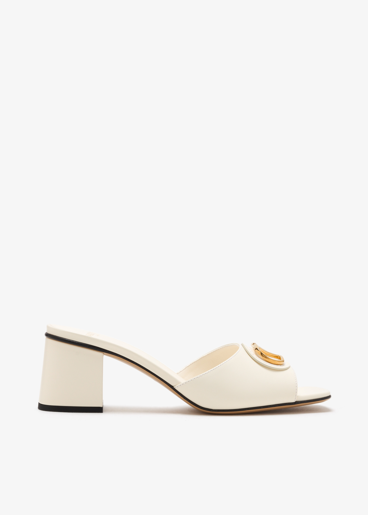 

VLogo Signature sandals, Cream