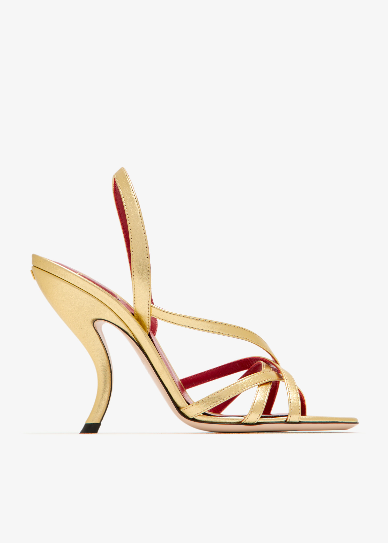 

Fetishique sandals, Gold