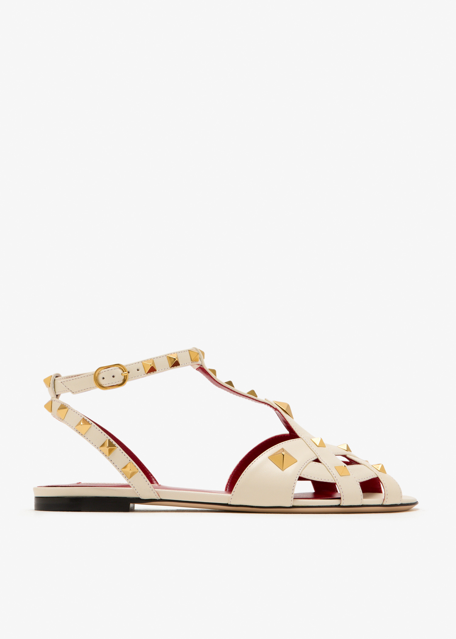 

Studdy sandals, White