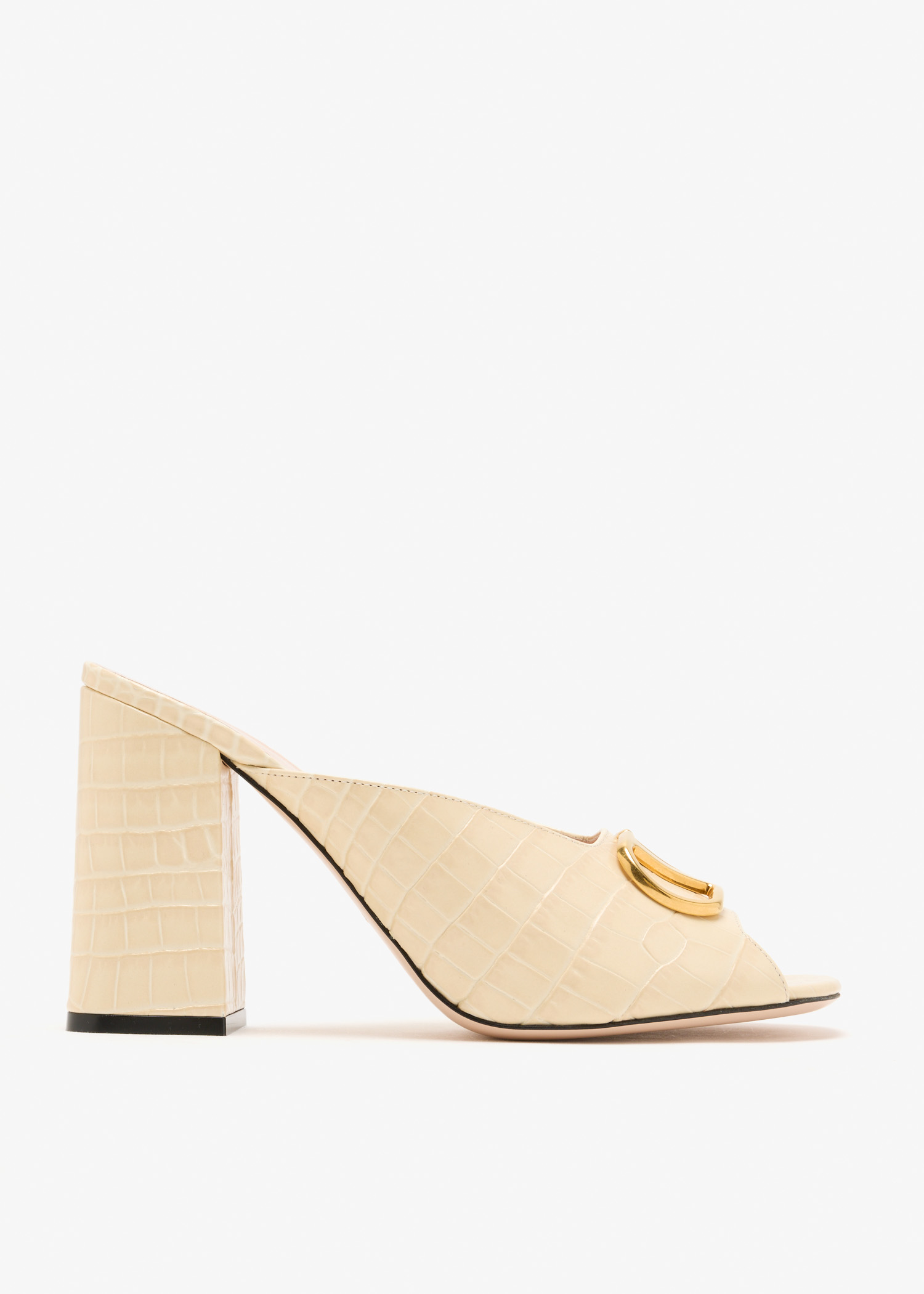 

VLogo Signature mules, Beige