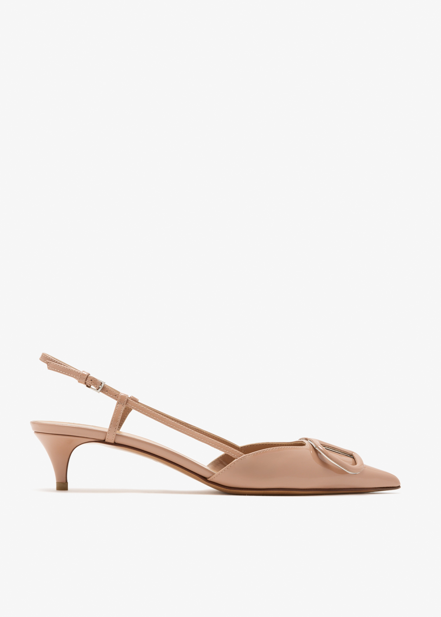 

VLogo Signature slingback pumps, Pink