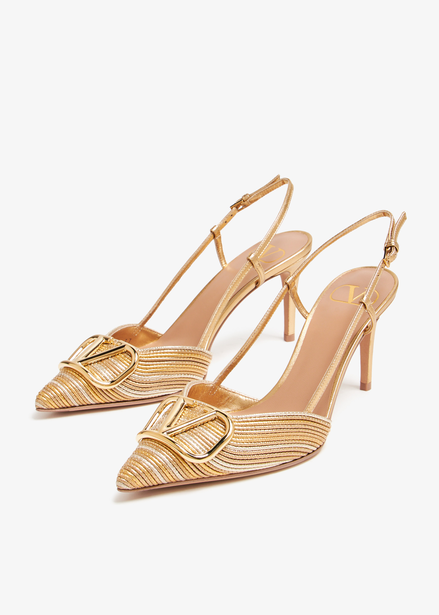 Valentino Garavani VLogo Signature slingback pumps for Women Valentino Garavani VLogo Signature slingback pumps for Women
