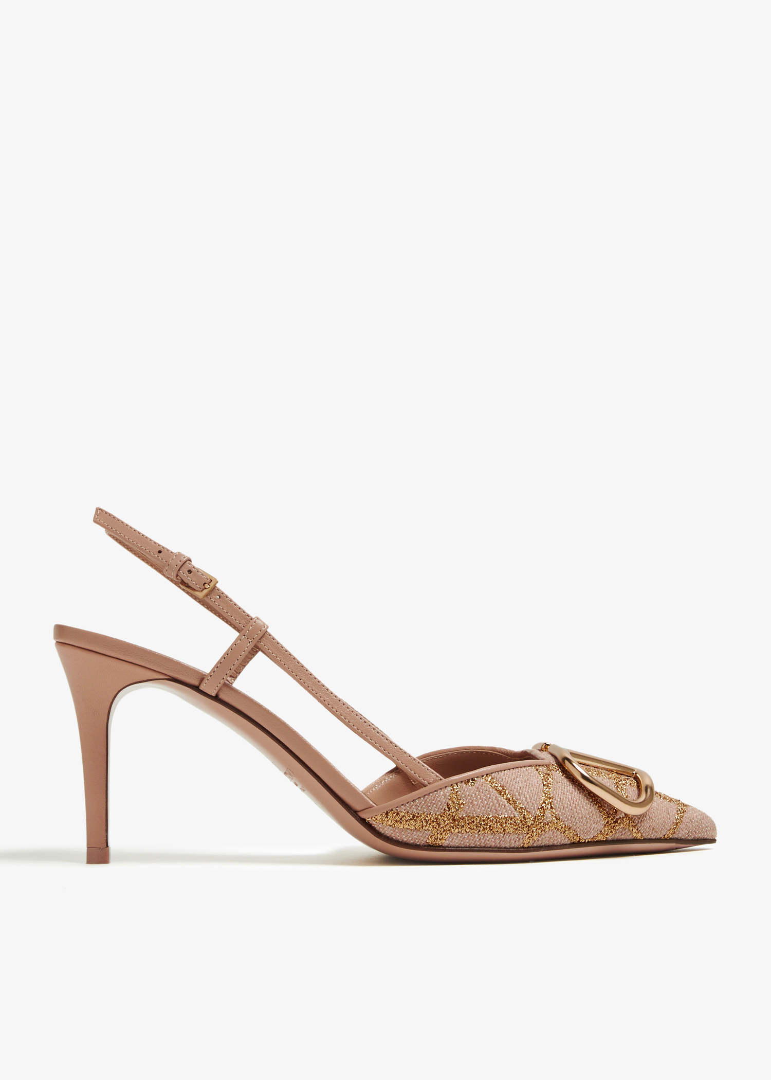 

VLogo Signature pumps, Pink