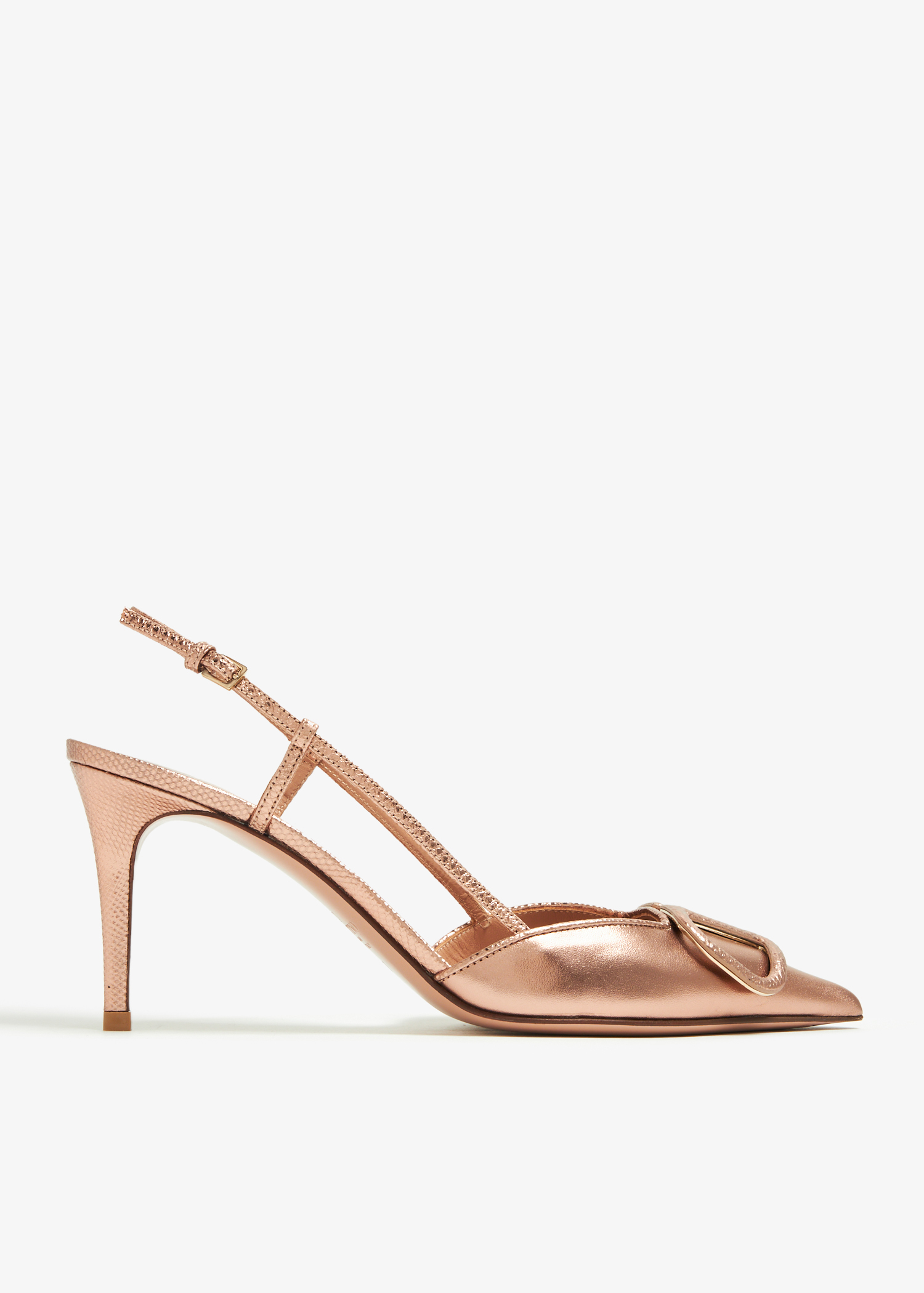 

VLogo Signature pumps, Metallic