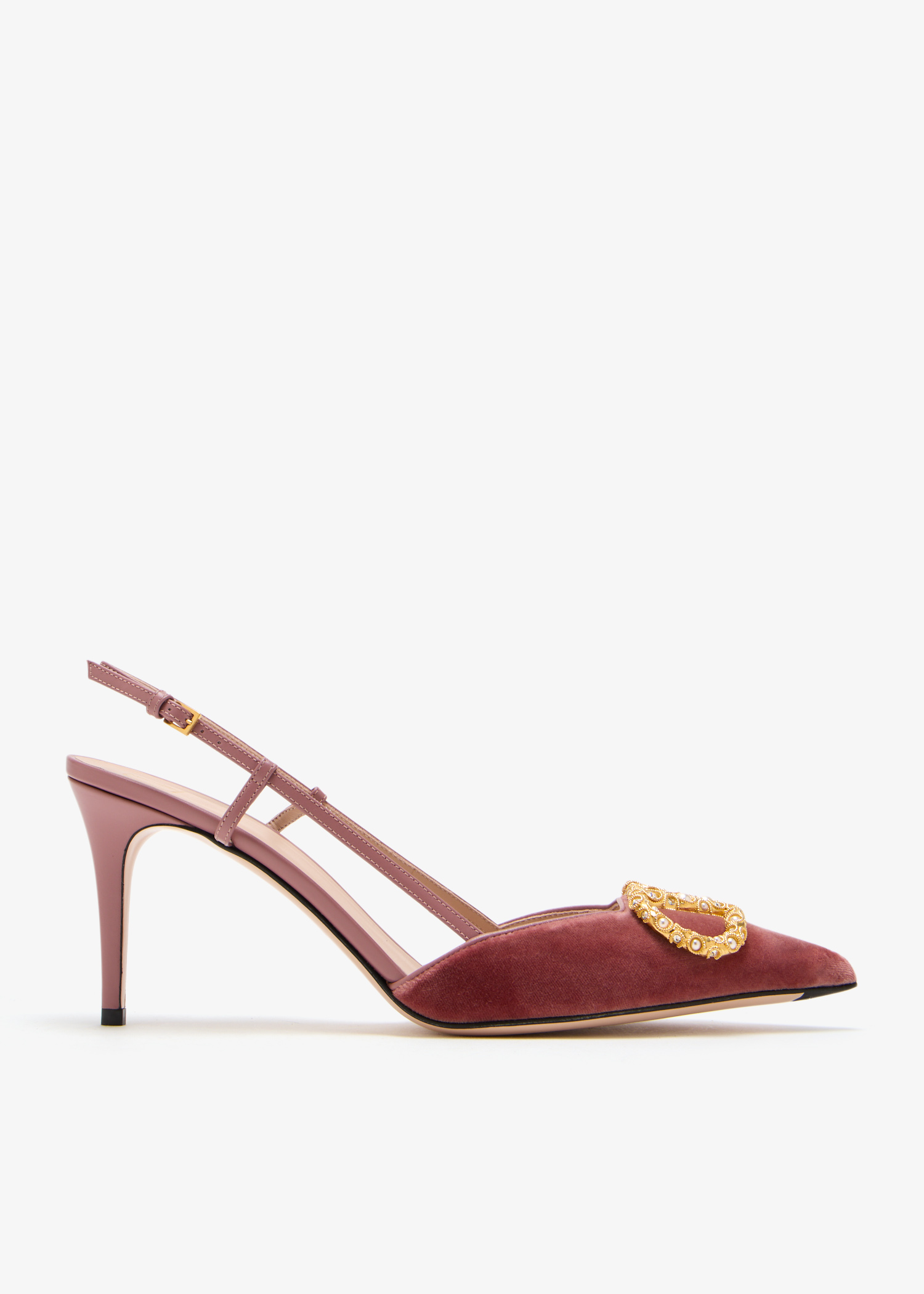 

VLogo Signature pumps, Pink