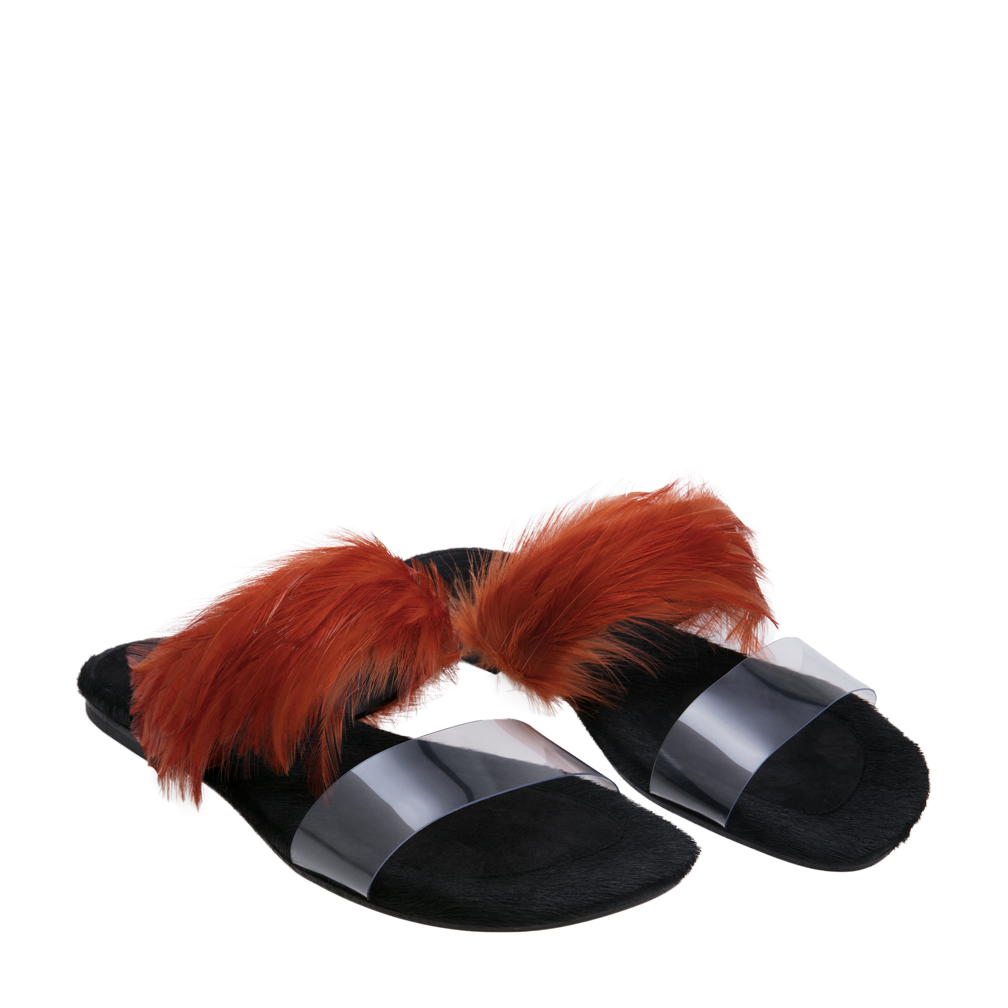 

Feather slides, Orange