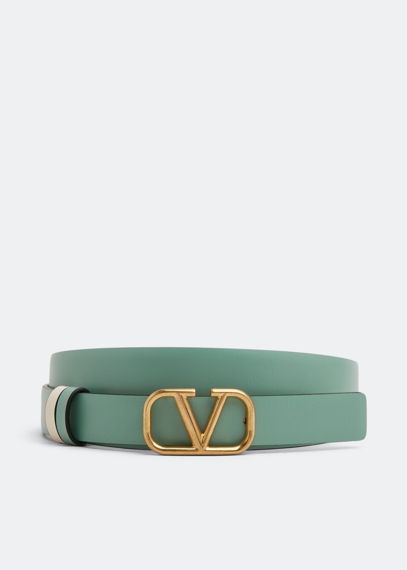 

VLogo Signature reversible belt, Green