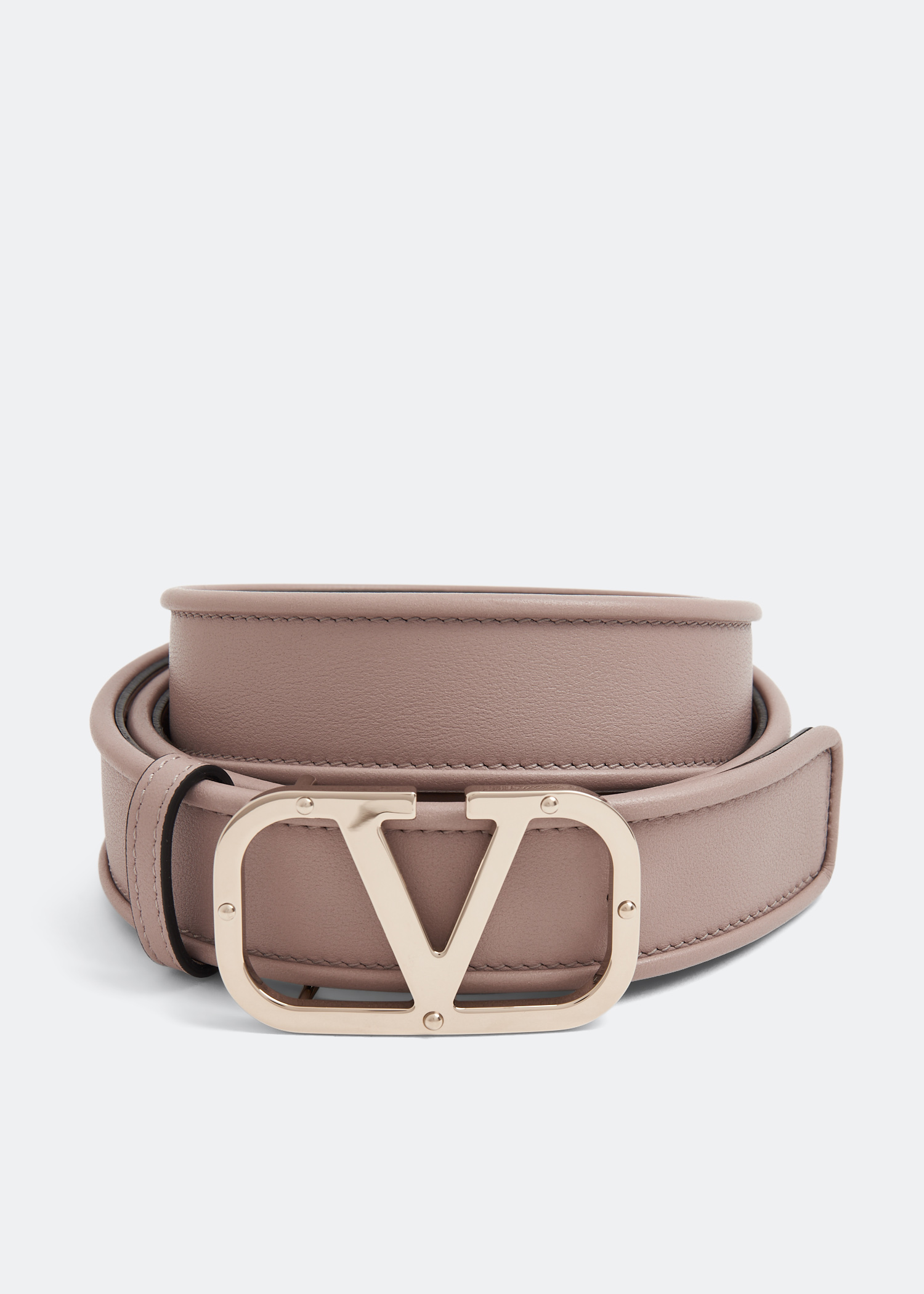 

VLogo Type belt, Beige