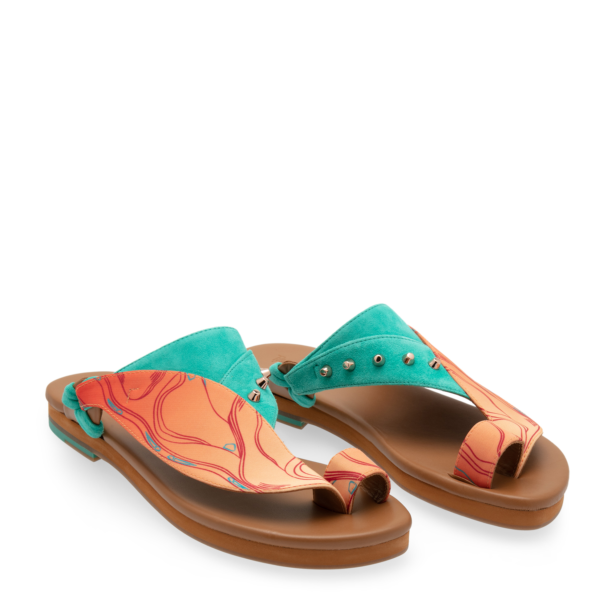 

Umm AnNar sandals, Orange