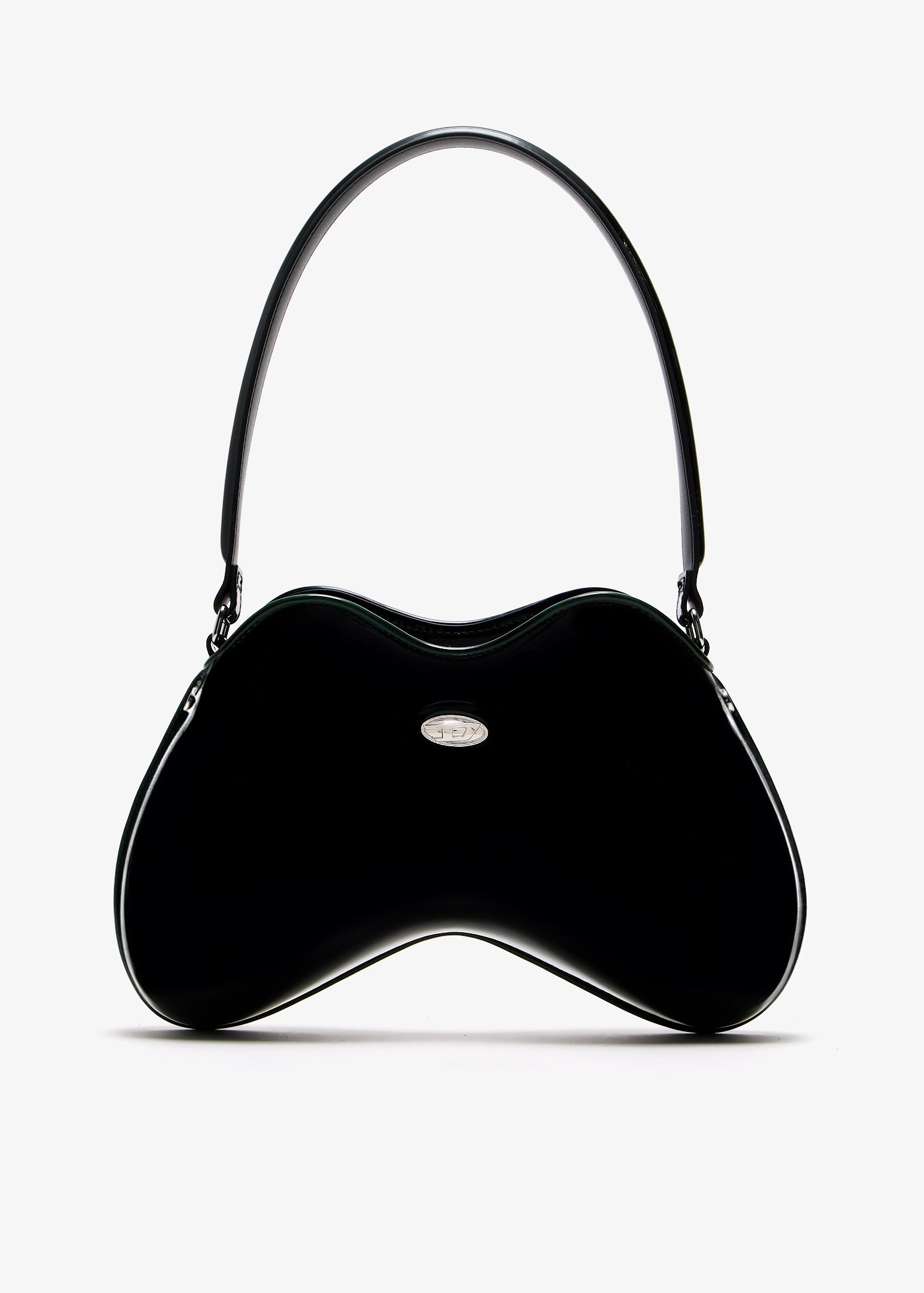 

Double-D shoulder bag, Black