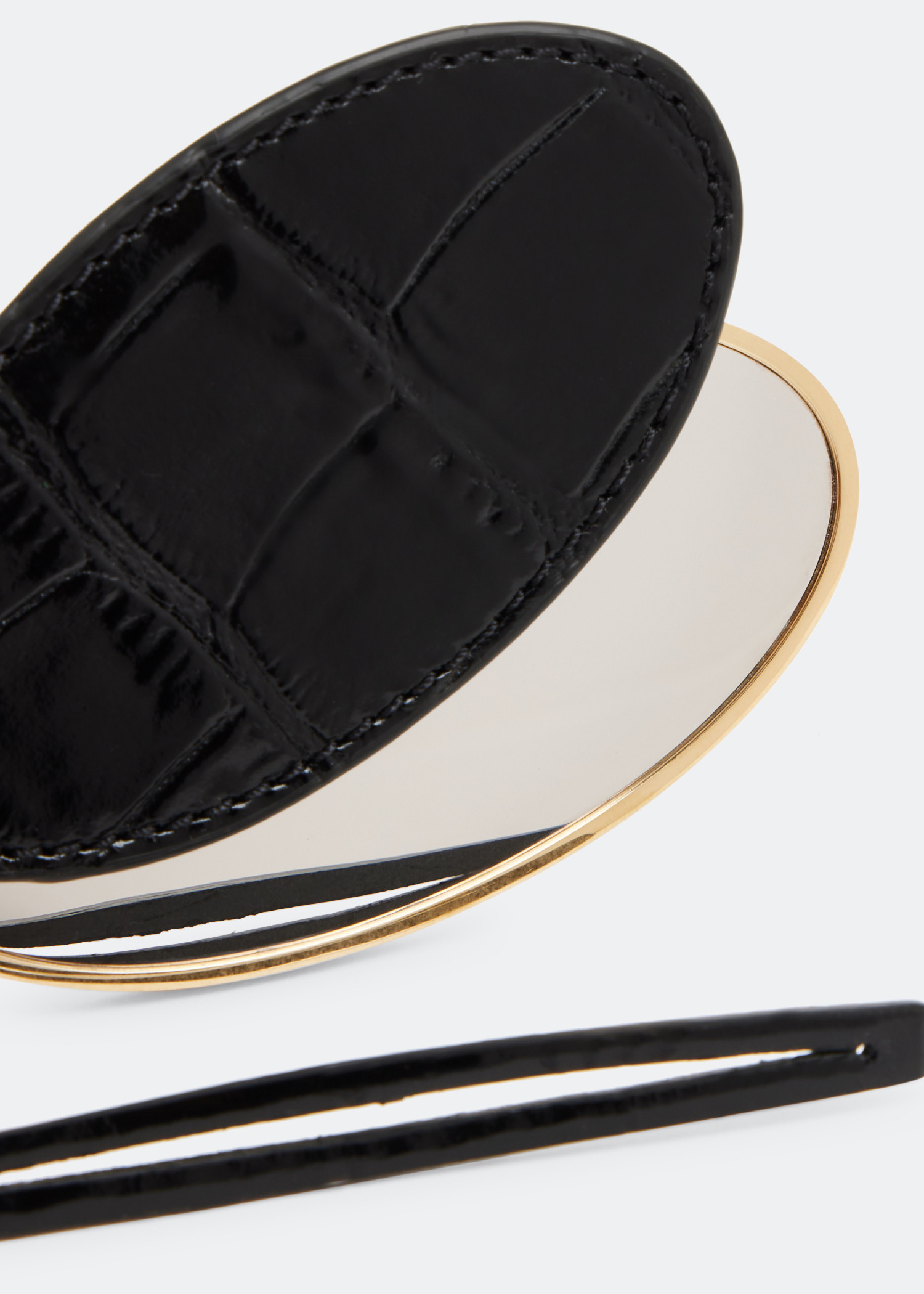 

x Mulberry Mirror charm, Black
