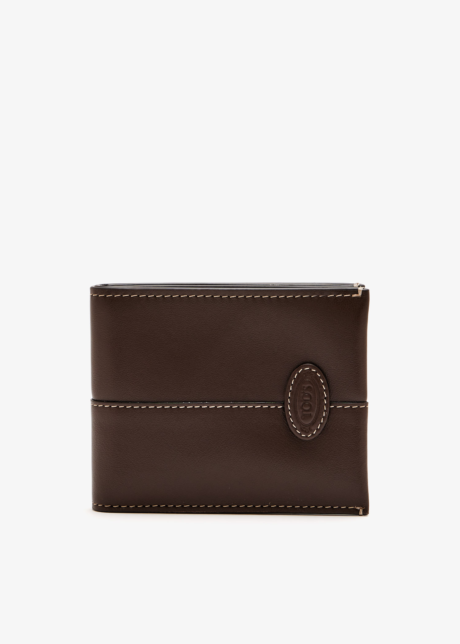 

Leather cardholder, Brown