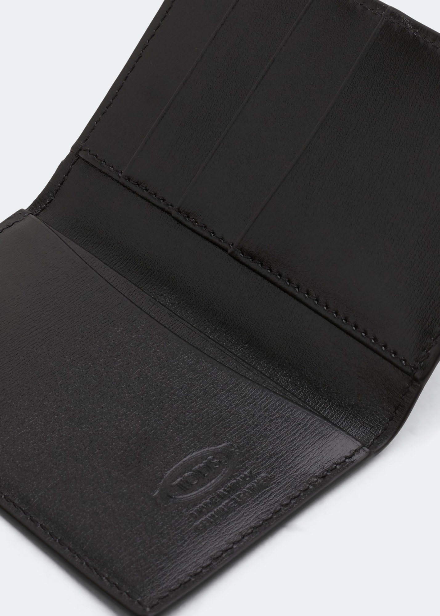 

Leather cardholder, Black