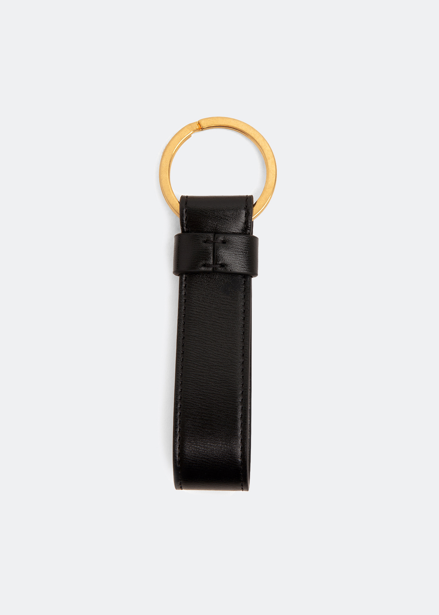 

Leather keyring, Black