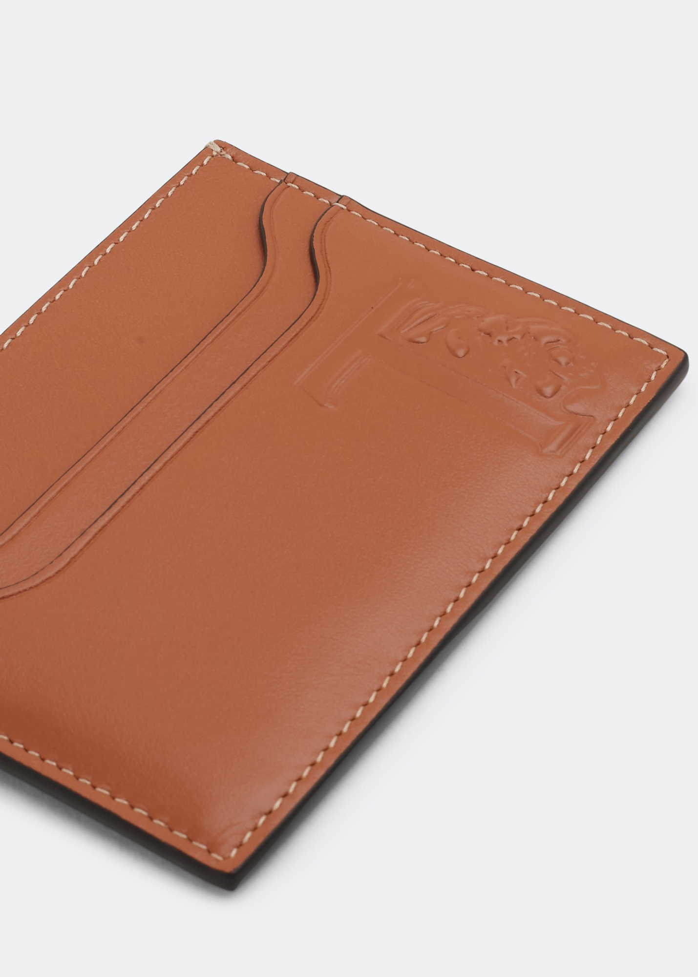 

Leather cardholder, Brown
