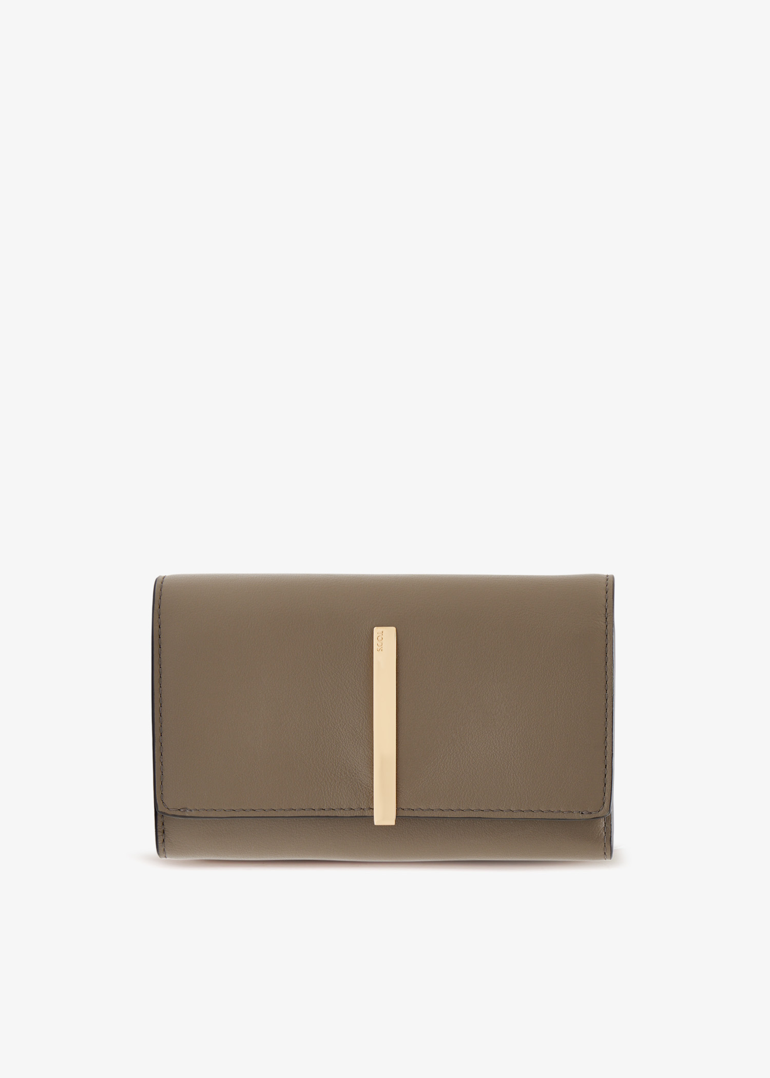 

Leather wallet, Khaki