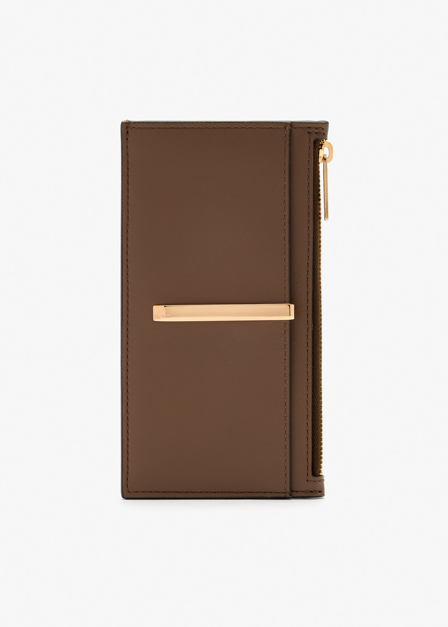 

Leather card holder, Brown