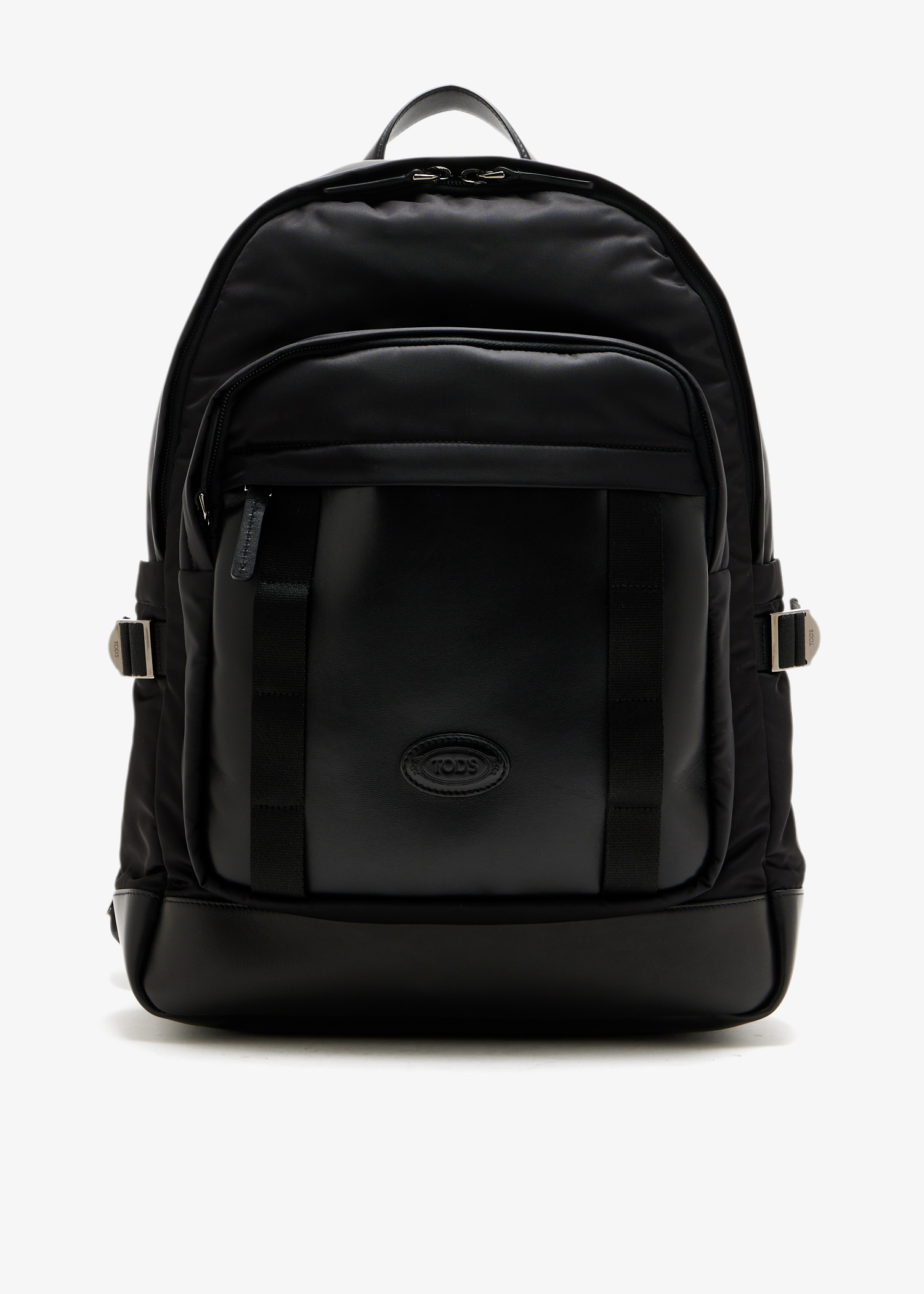 

Nylon medium backpack, Black