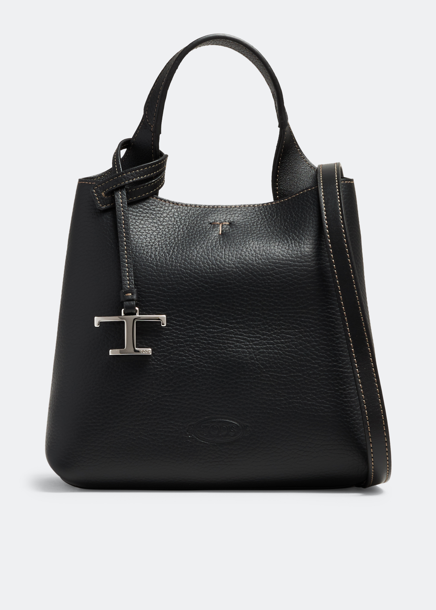 

Leather mini bag, Black