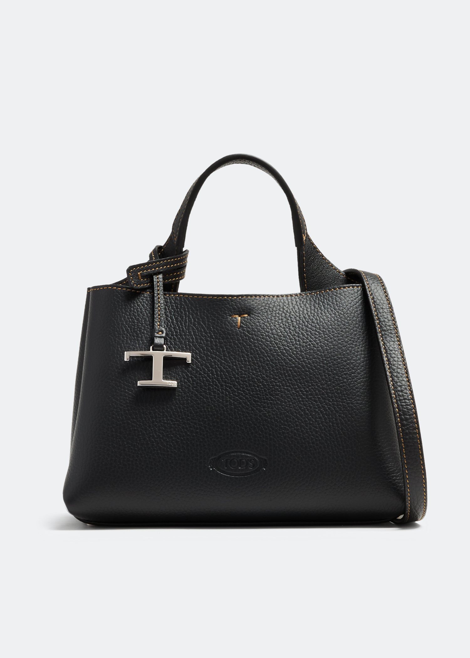 

Leather micro bag, Black